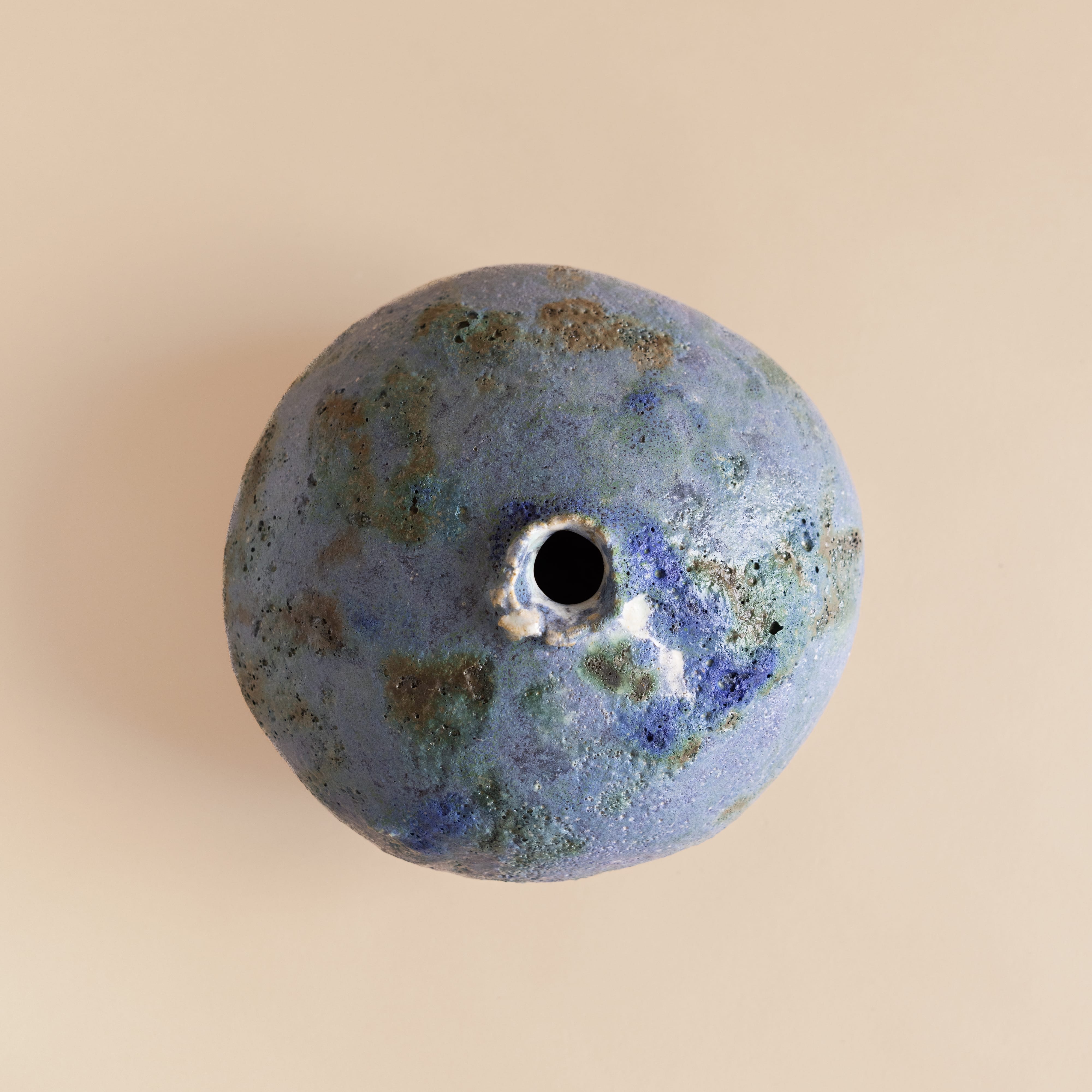 Mondays Bud Vase Blue Earth Vase
