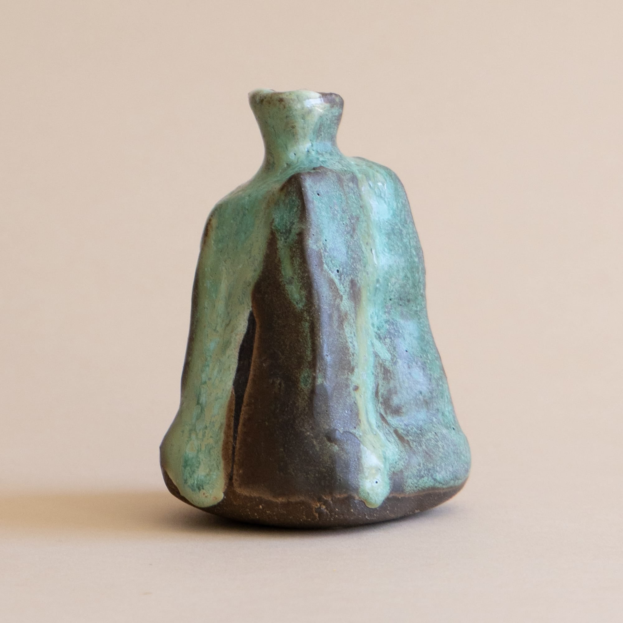 Mondays Bud Vase Tall Patina Vase