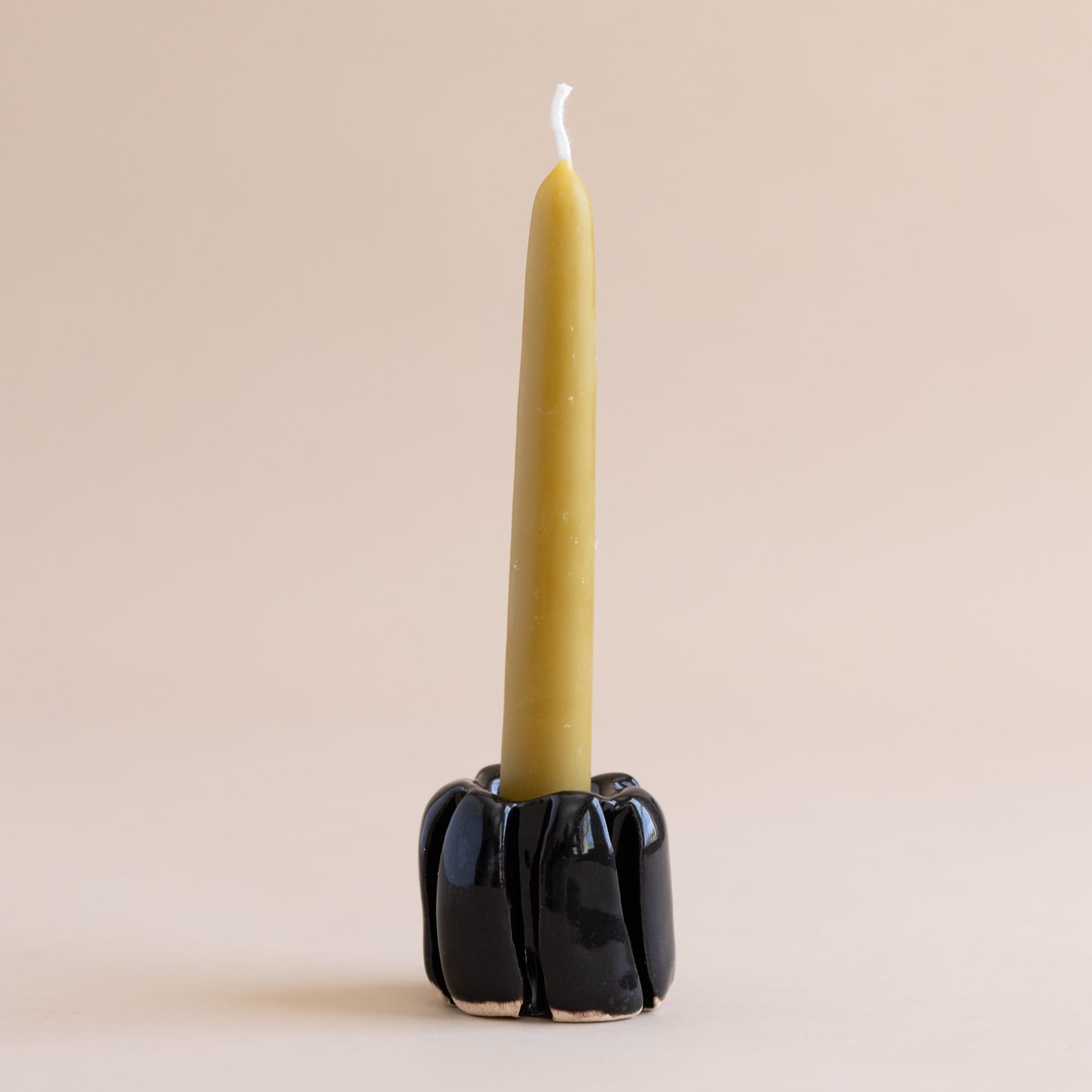 Mondays Candle Holders Ribbed Candleholder