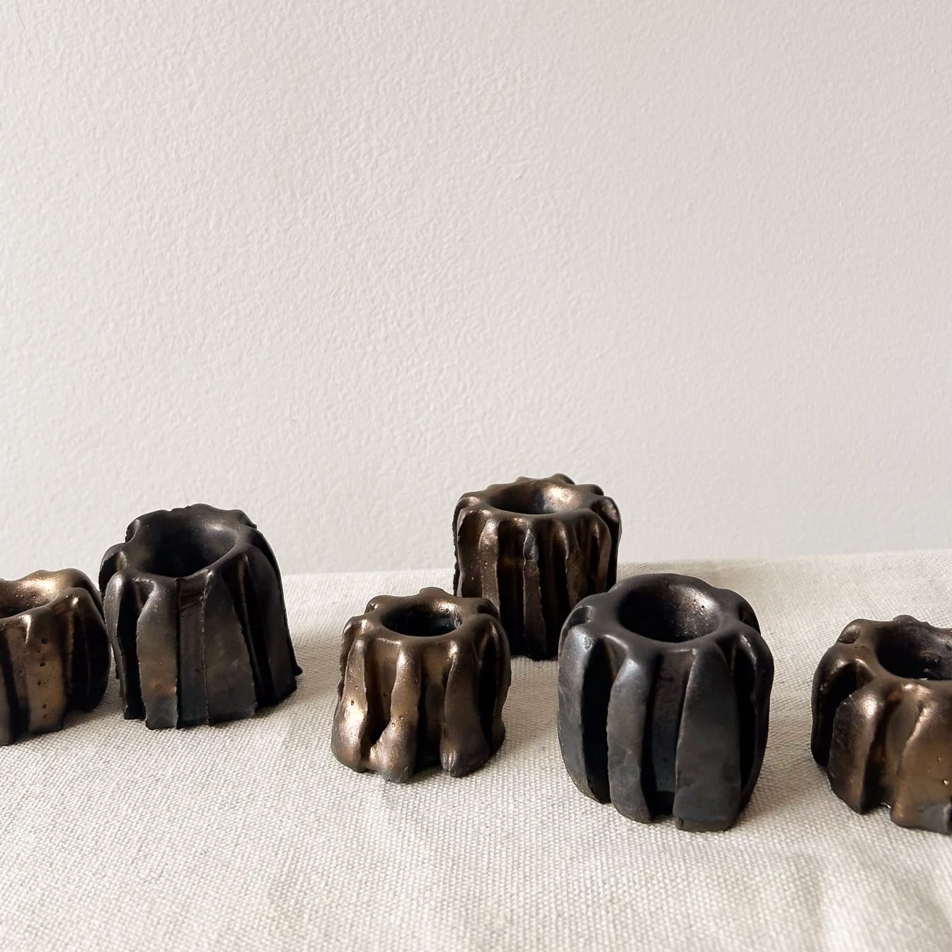 Mondays Candle Holders Ribbed Candleholder