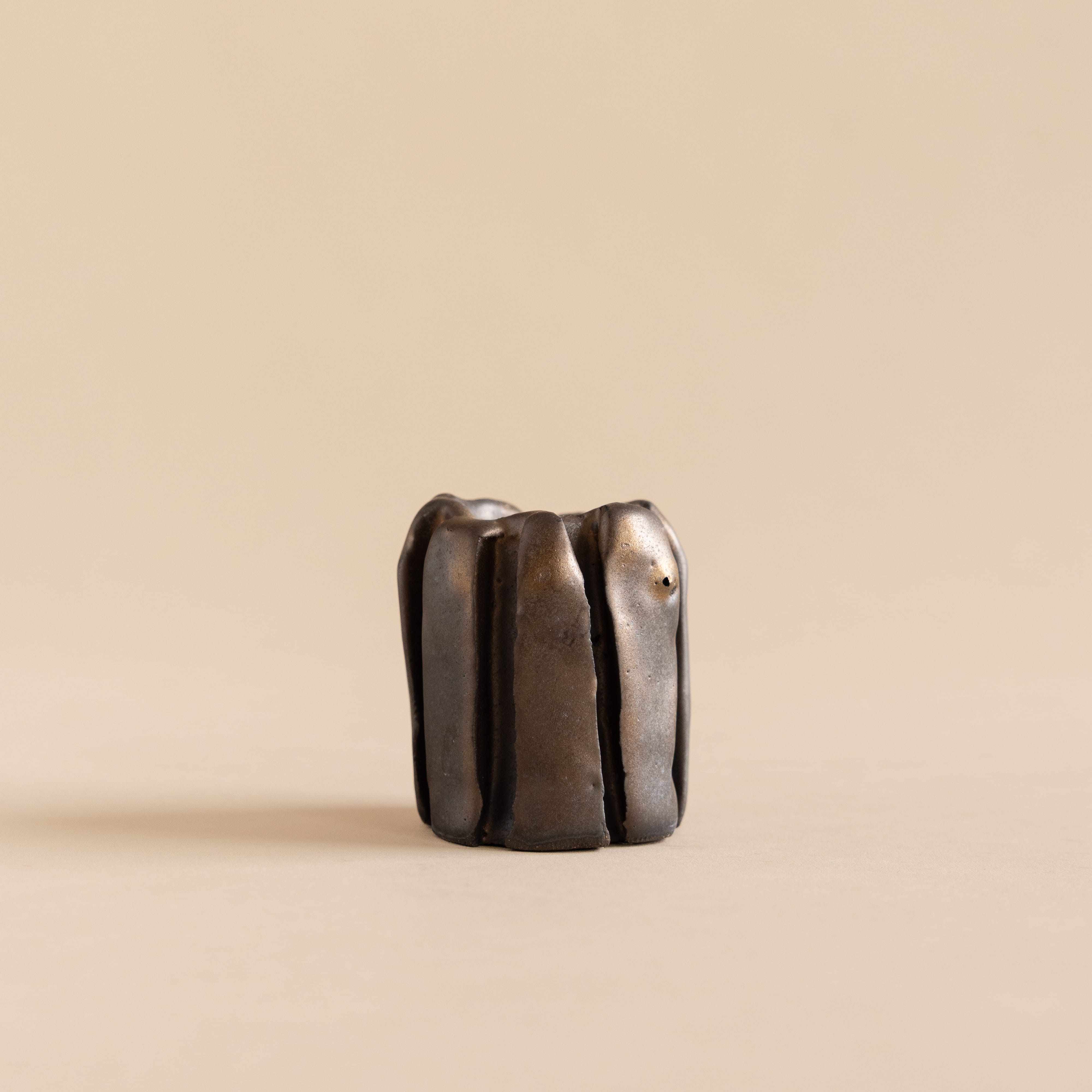 Mondays Candle Holders Ribbed Candleholder