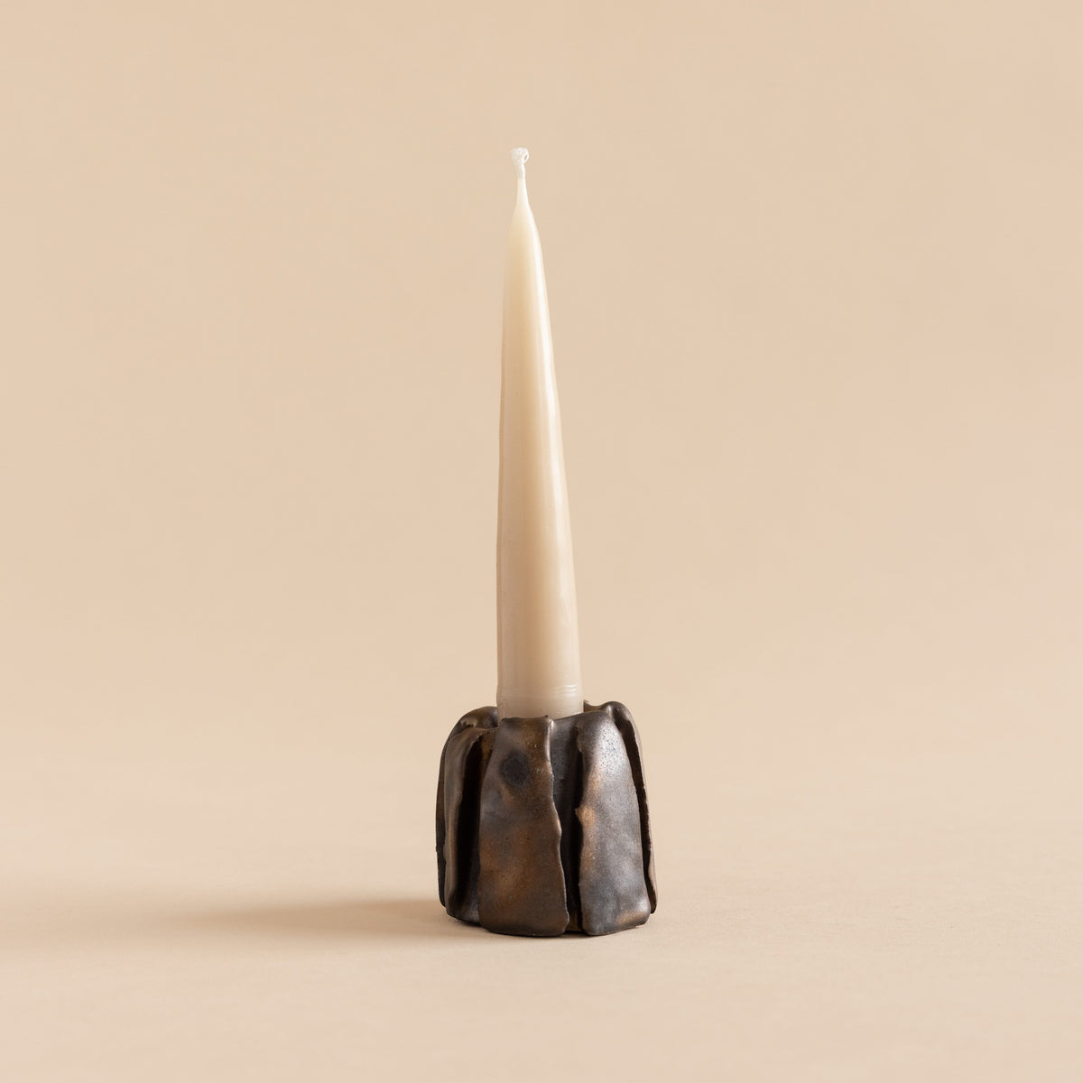Mondays Candle Holders Ribbed Candleholder