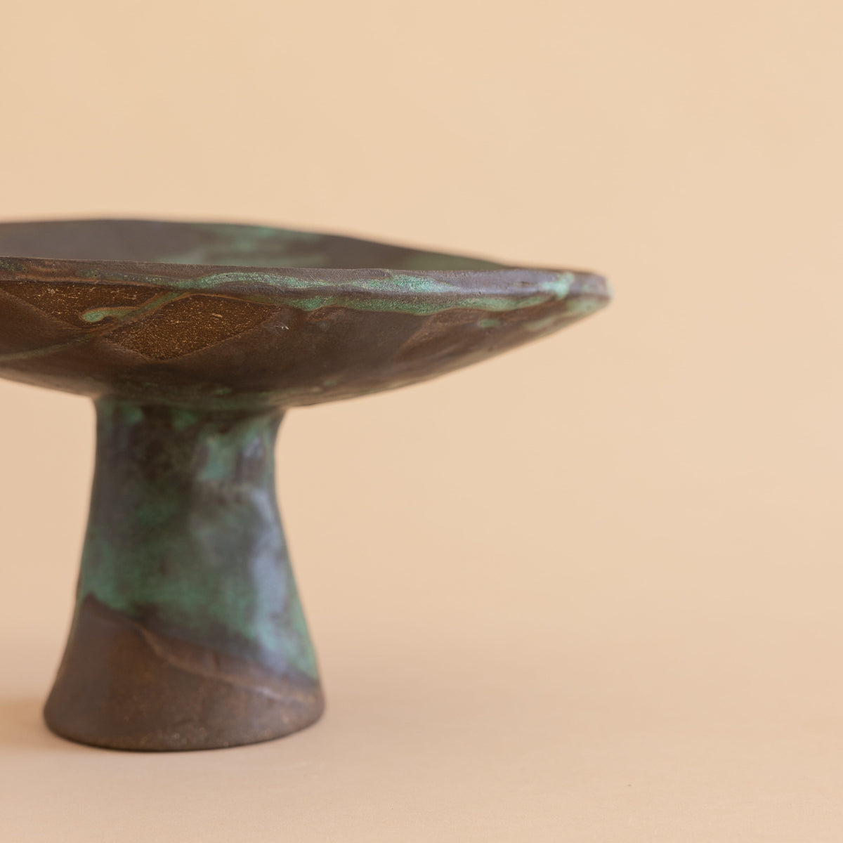 Mondays Trays + Catchalls Ceramic Pedestal Bowl