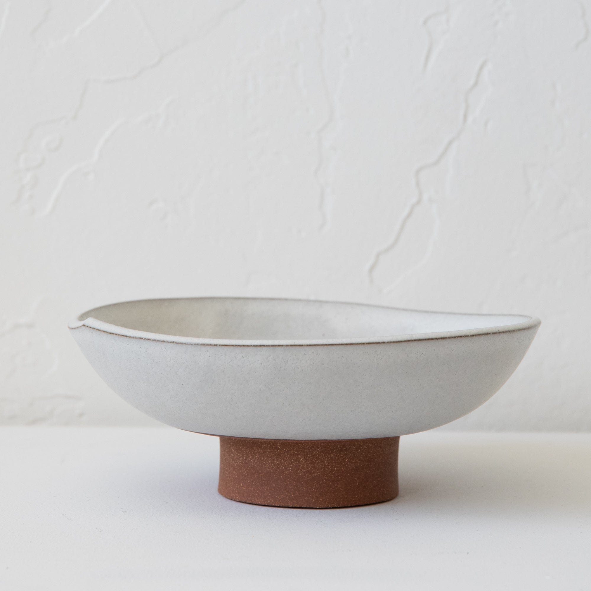 Mondays Trays + Catchalls Footed Ceramic Bowl