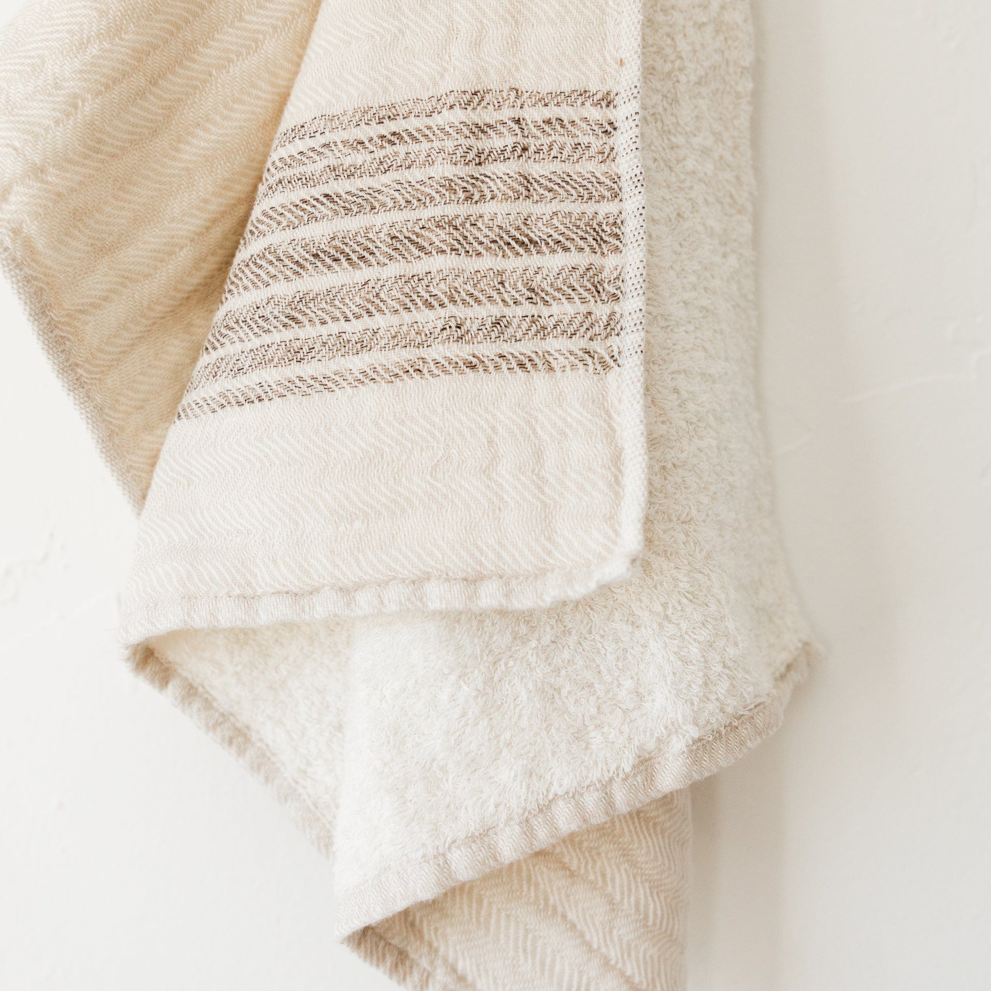 Morihata Bath Towels Double-Sided Towels Striped