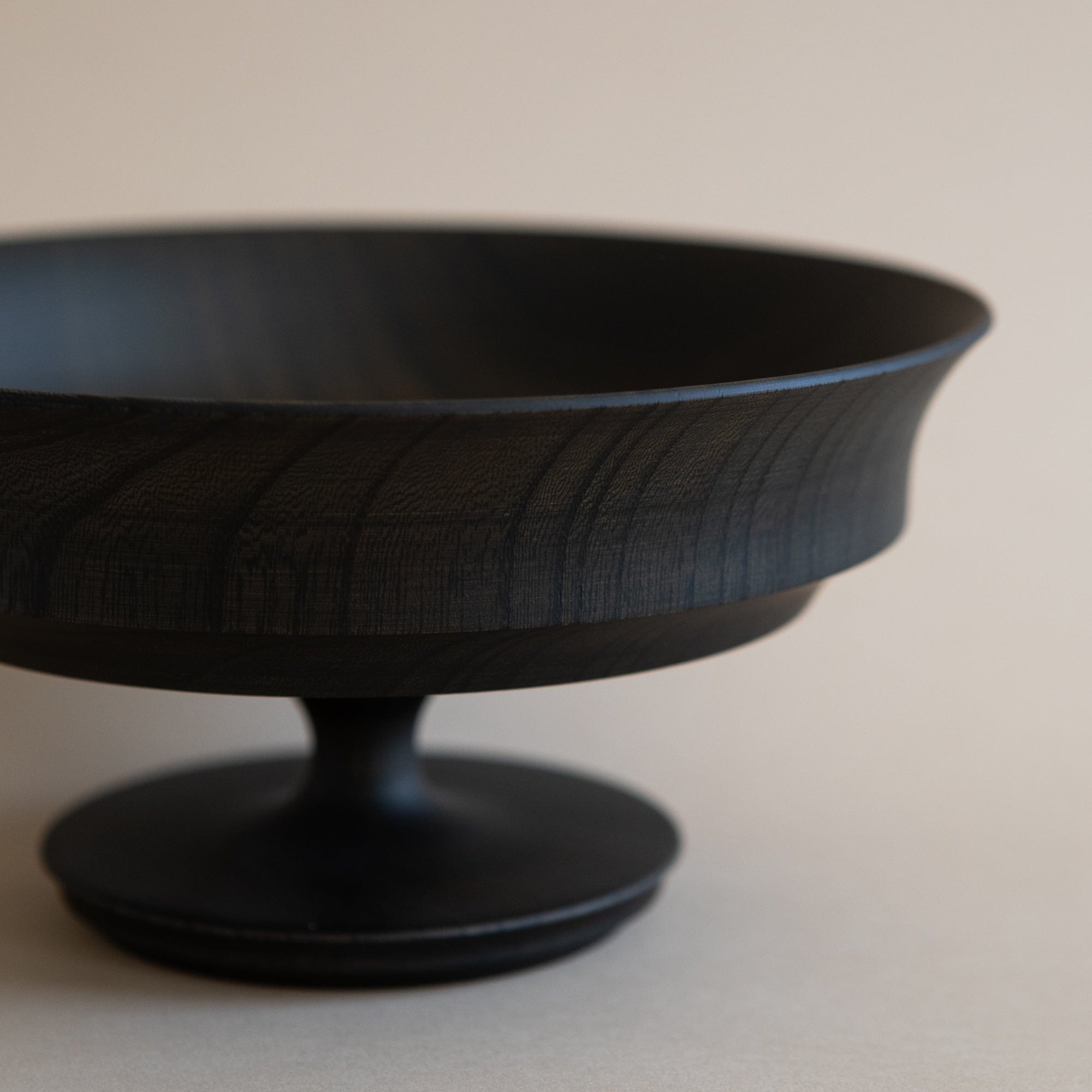 Morihata Trays + Catchalls Sinafu Pedestal Bowl in Black