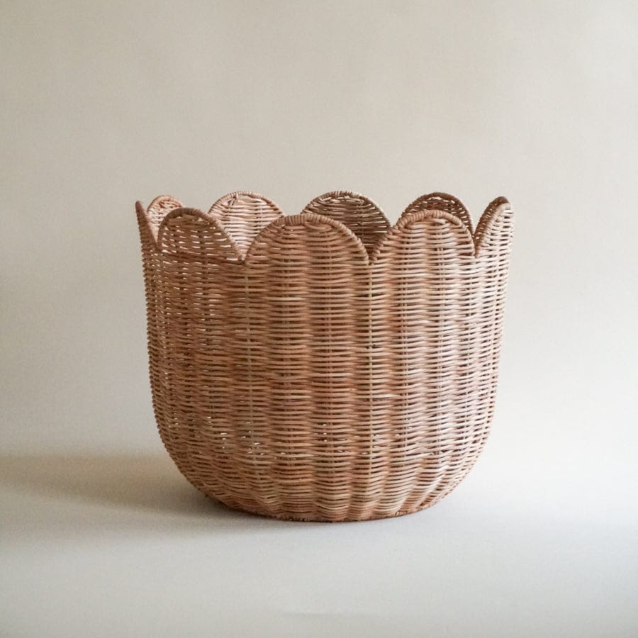 olli ella Baskets Rattan Tulip Basket