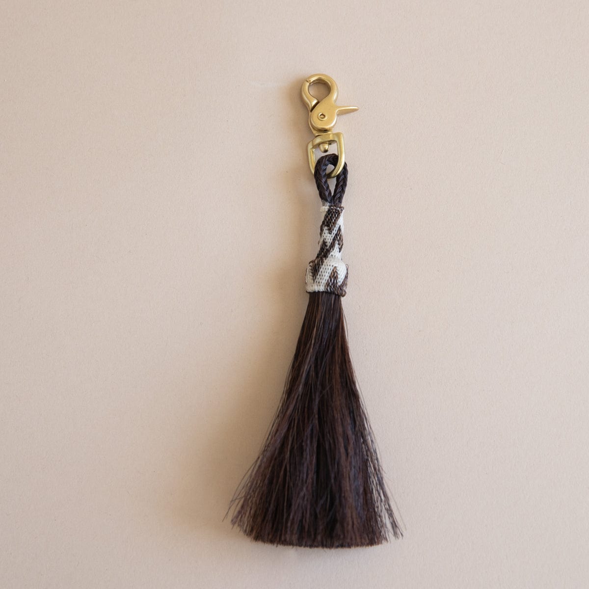 ONORA Keychains 1 Tassel Horse Hair Key Chain