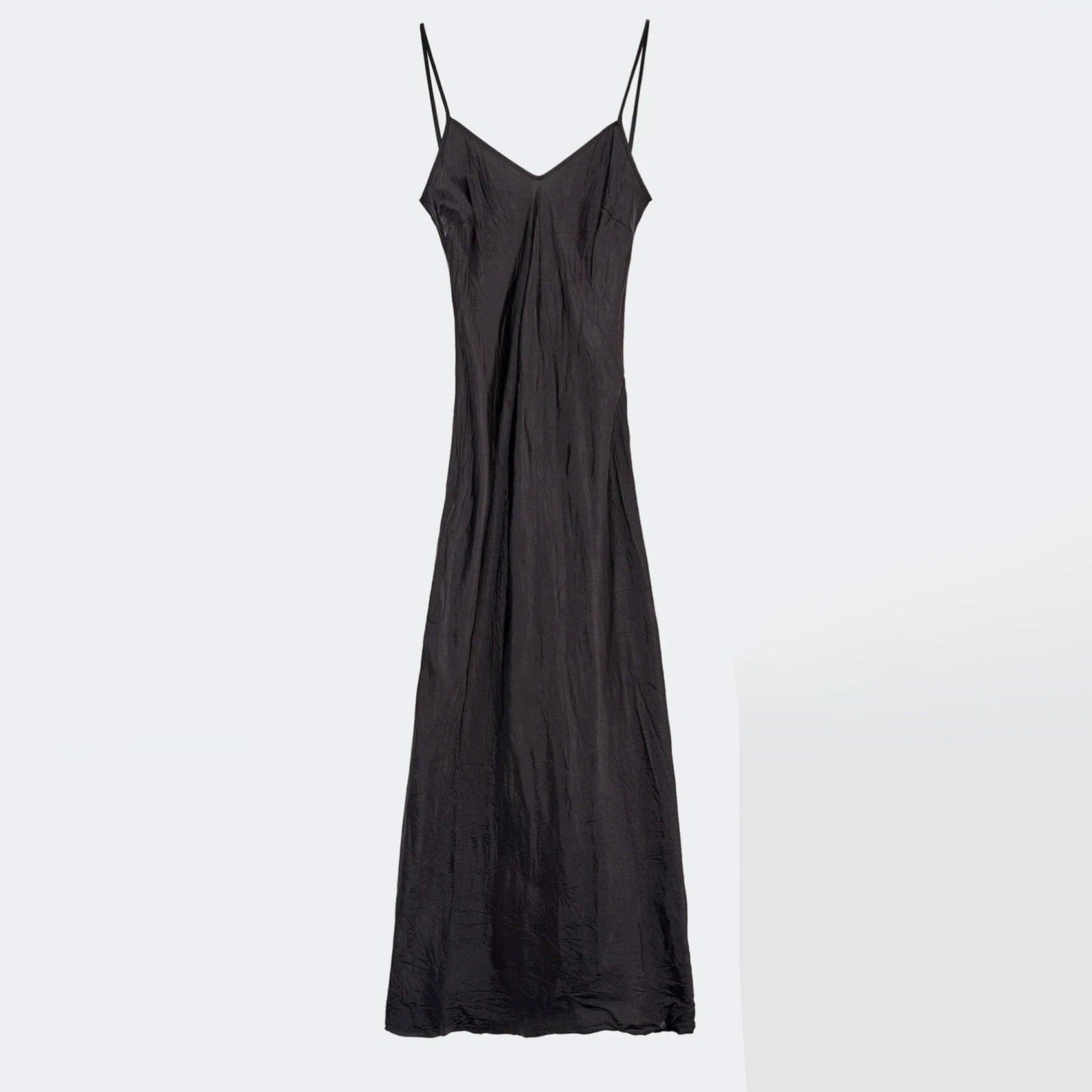 Organic John Patrick Dresses + Jumpsuits Slip Dress Ankle Length in Black by Organic by John Patrick