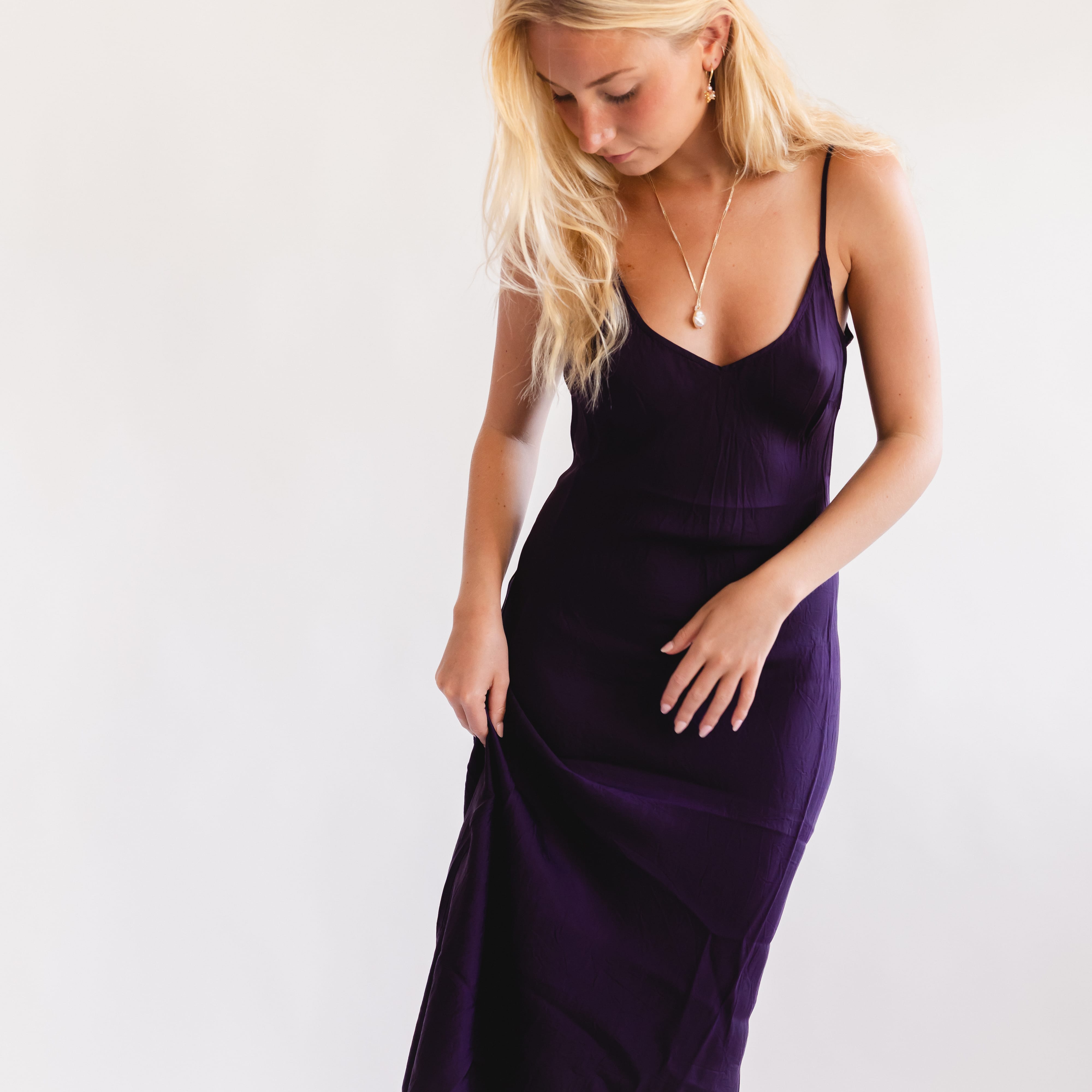 Organic John Patrick Dresses + Jumpsuits Slip Dress Calf Length by Organic John Patrick