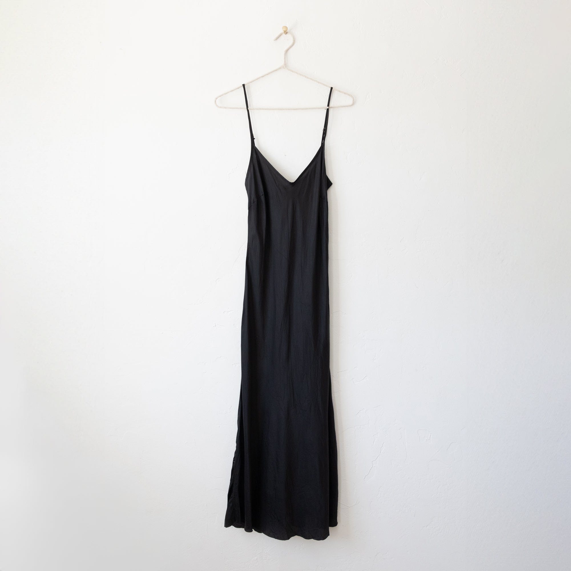 Organic John Patrick Dresses + Jumpsuits Slip Dress Calf Length in Black by Organic by John Patrick