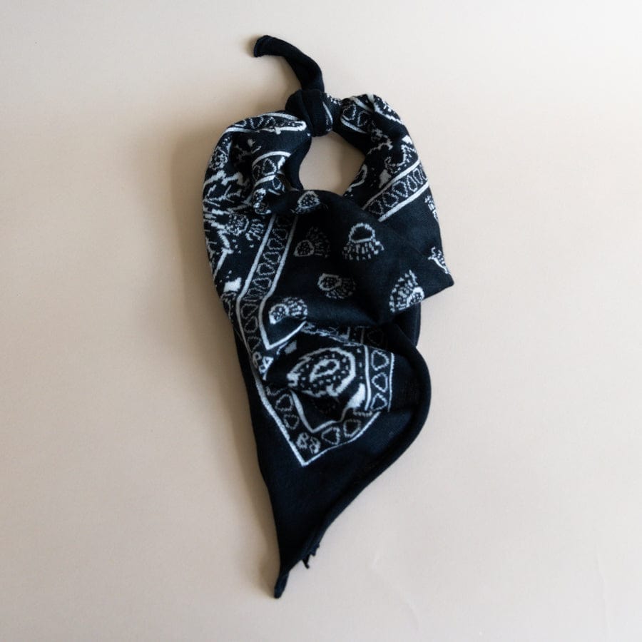 Organic John Patrick Scarves Black Cashmere Bandana by Organic by John Patrick