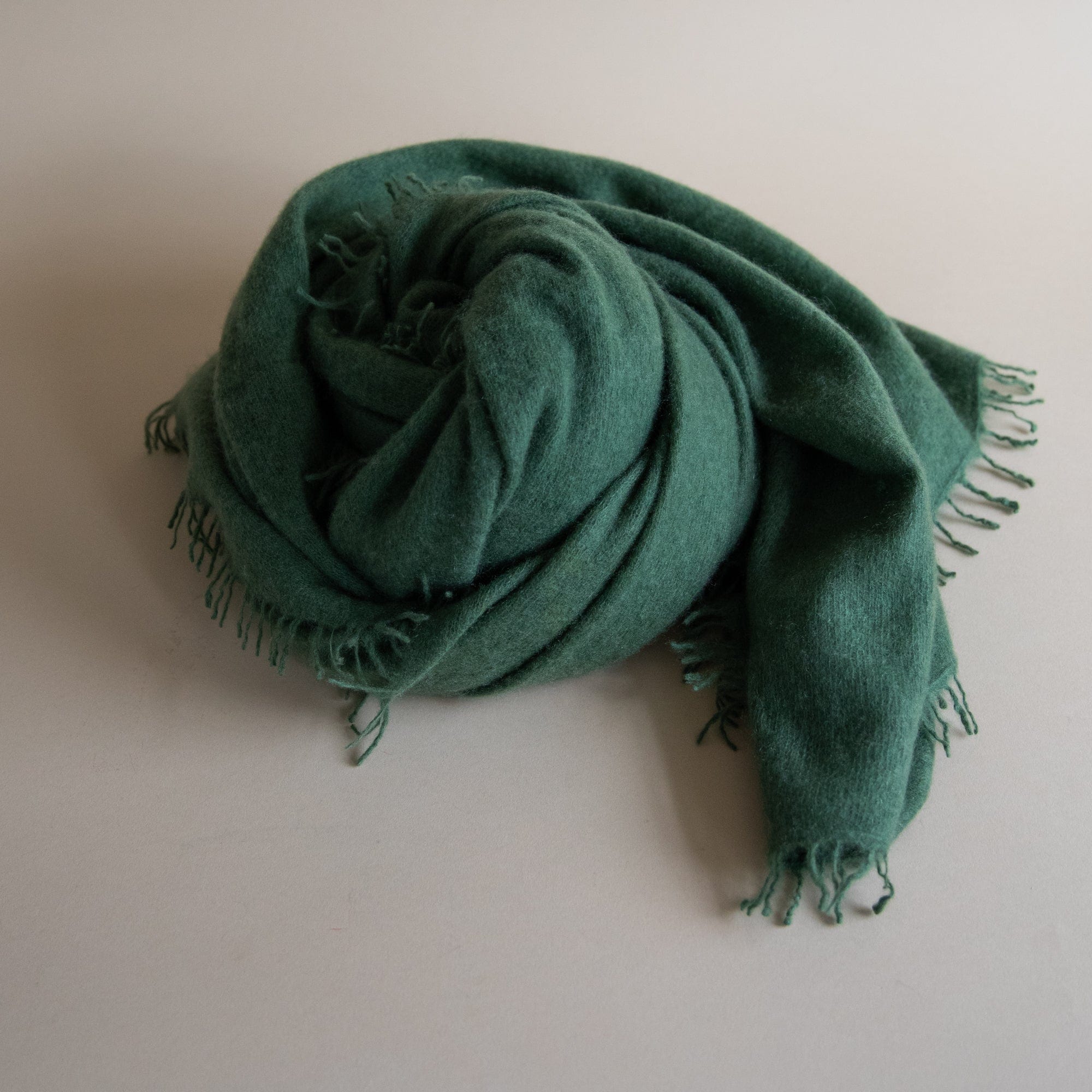 Organic John Patrick Scarves Bronze Green Cashmere Felted Scarf by Organic by John Patrick