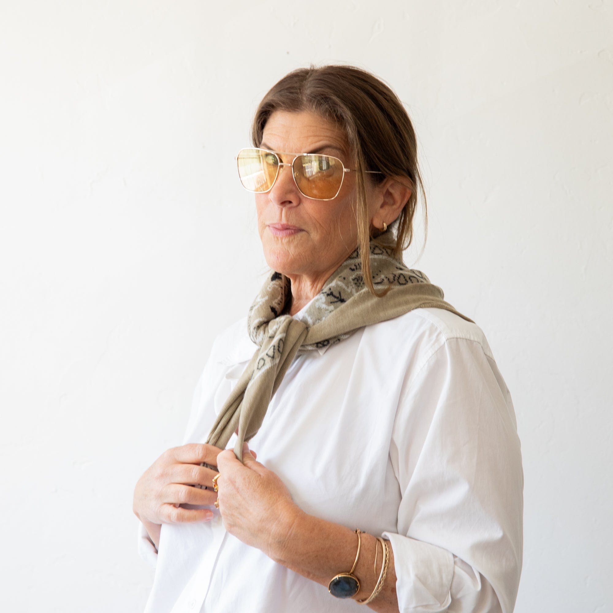 Organic John Patrick Scarves Cashmere Bandana by Organic John Patrick