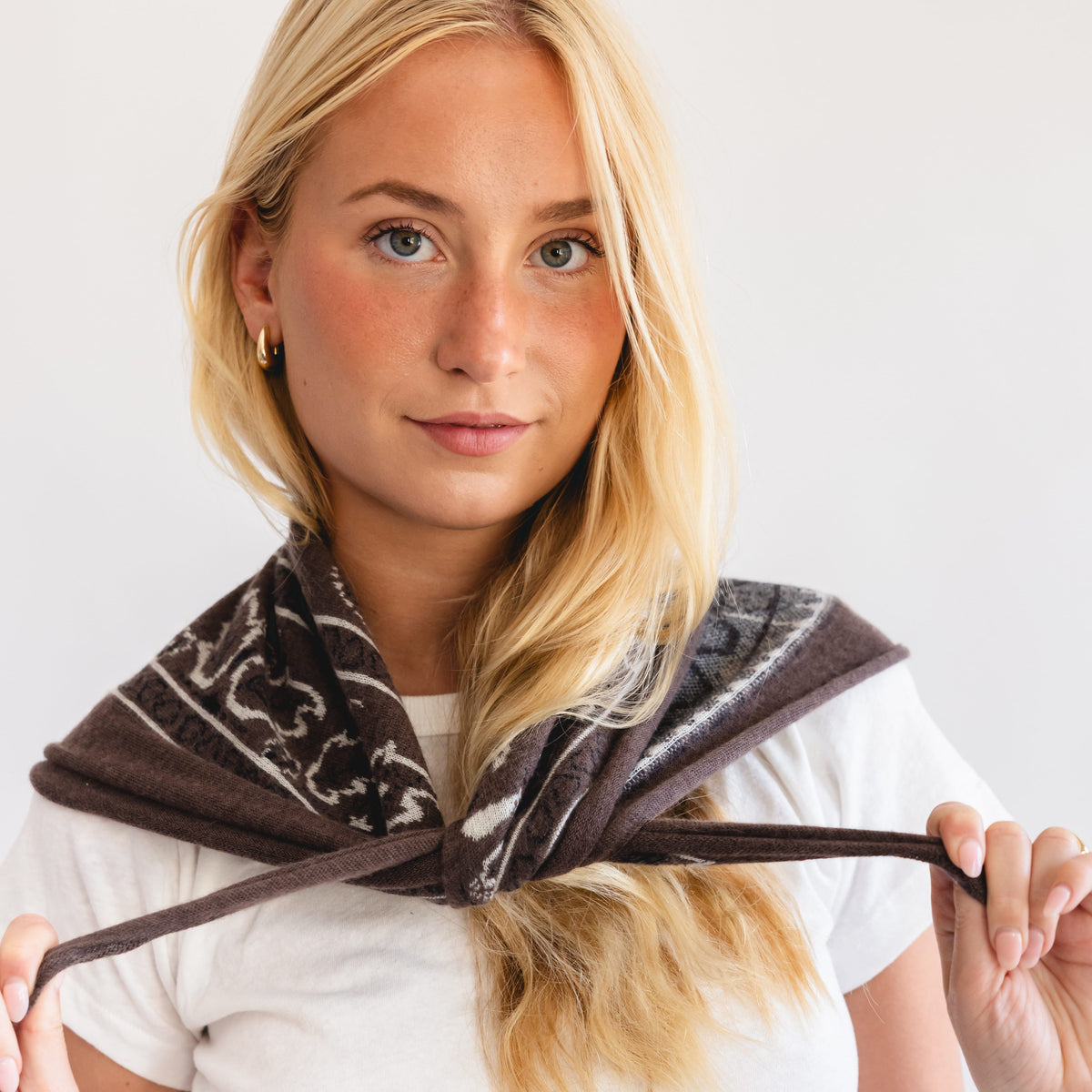 Organic John Patrick Scarves Cashmere Bandana by Organic John Patrick