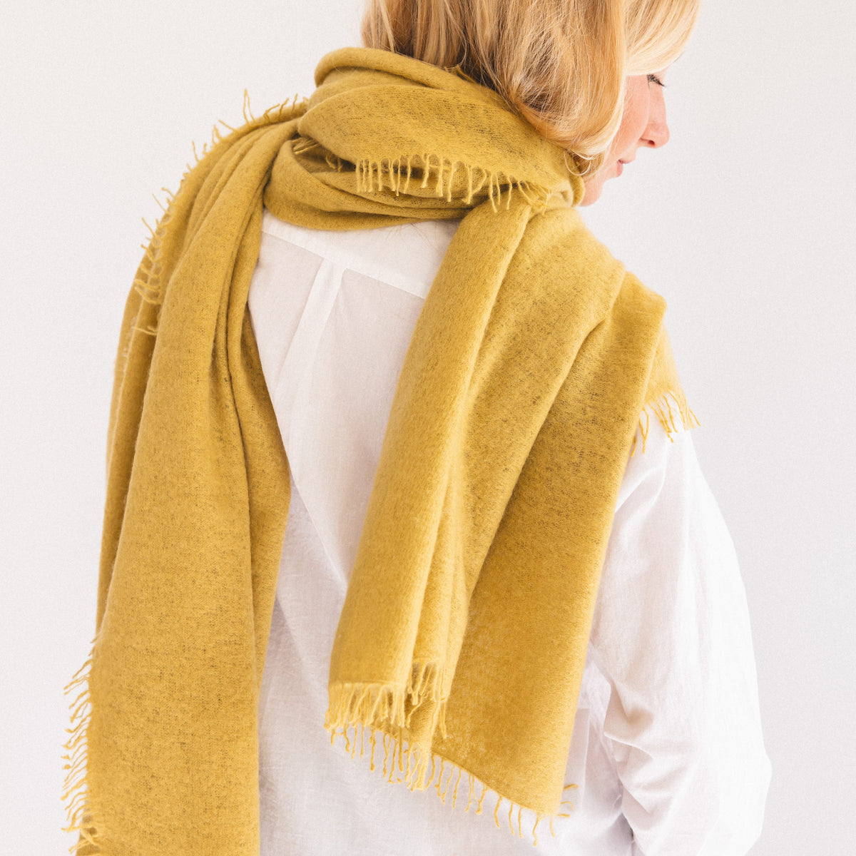 Organic John Patrick Scarves Cashmere Felted Scarf by Organic John Patrick