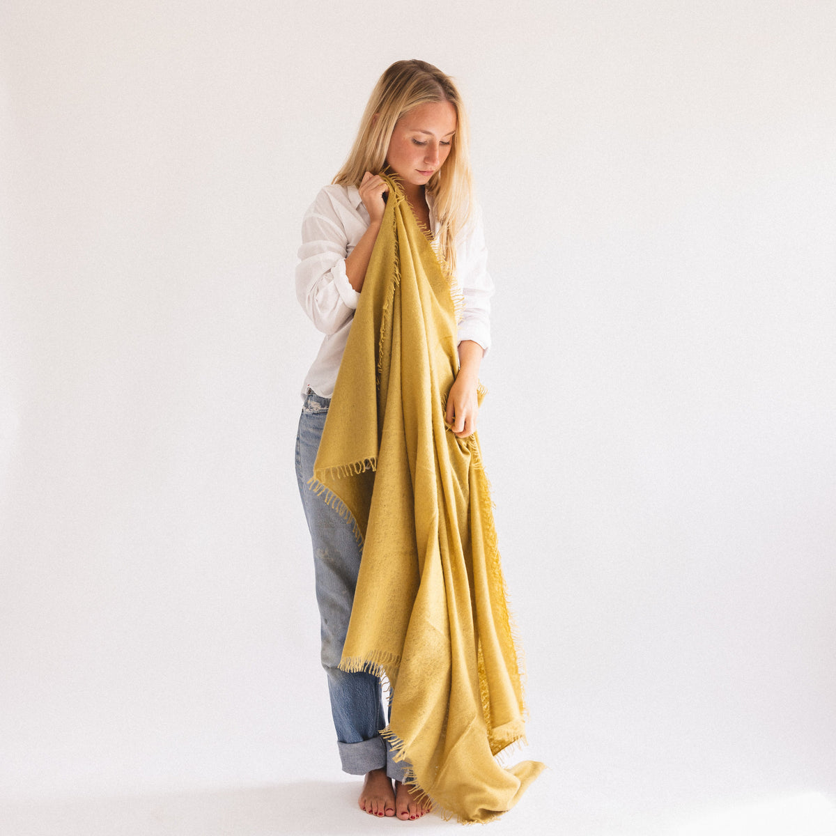 Organic John Patrick Scarves Cashmere Felted Scarf by Organic John Patrick