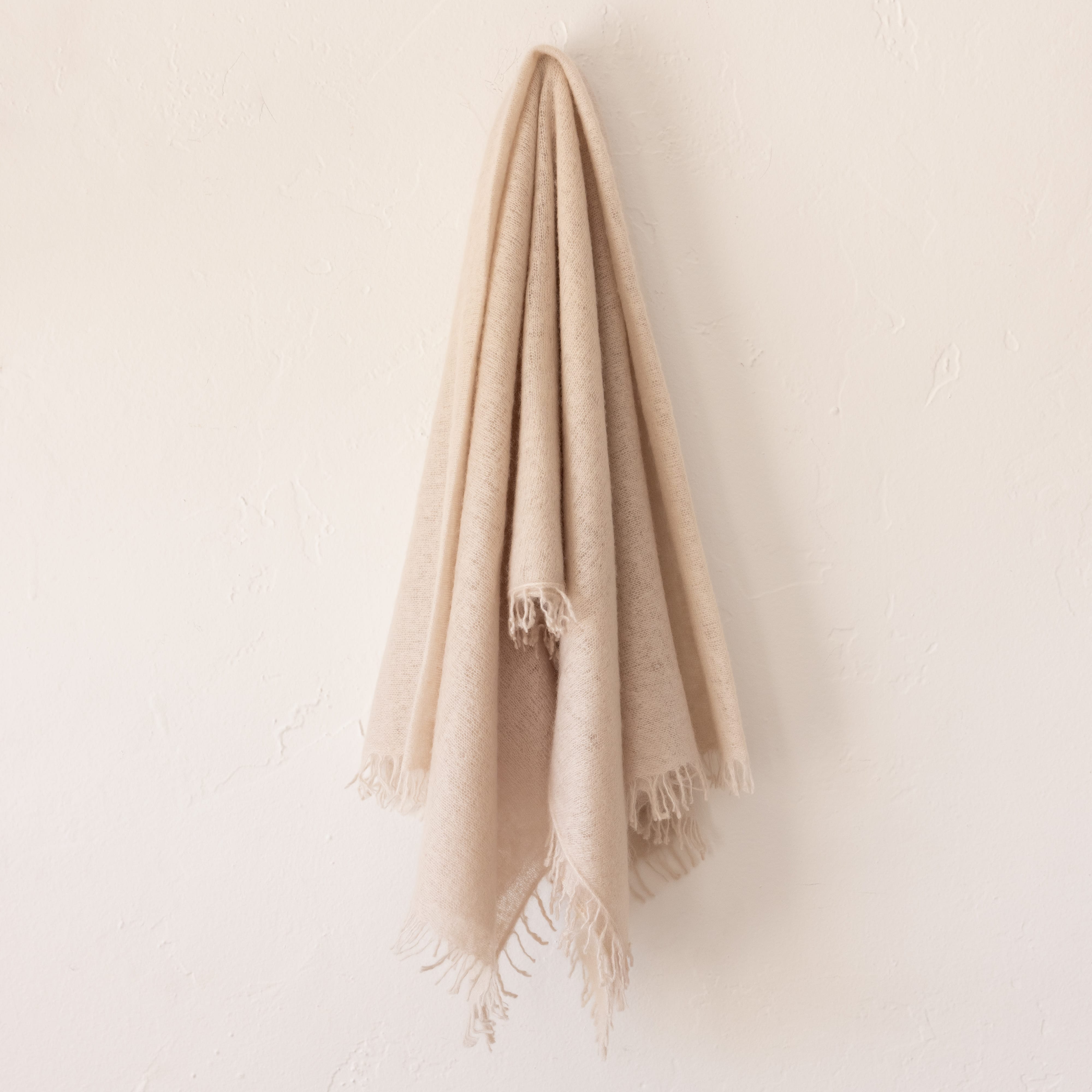 Organic John Patrick Scarves Cashmere Felted Triangle Scarf by Organic John Patrick