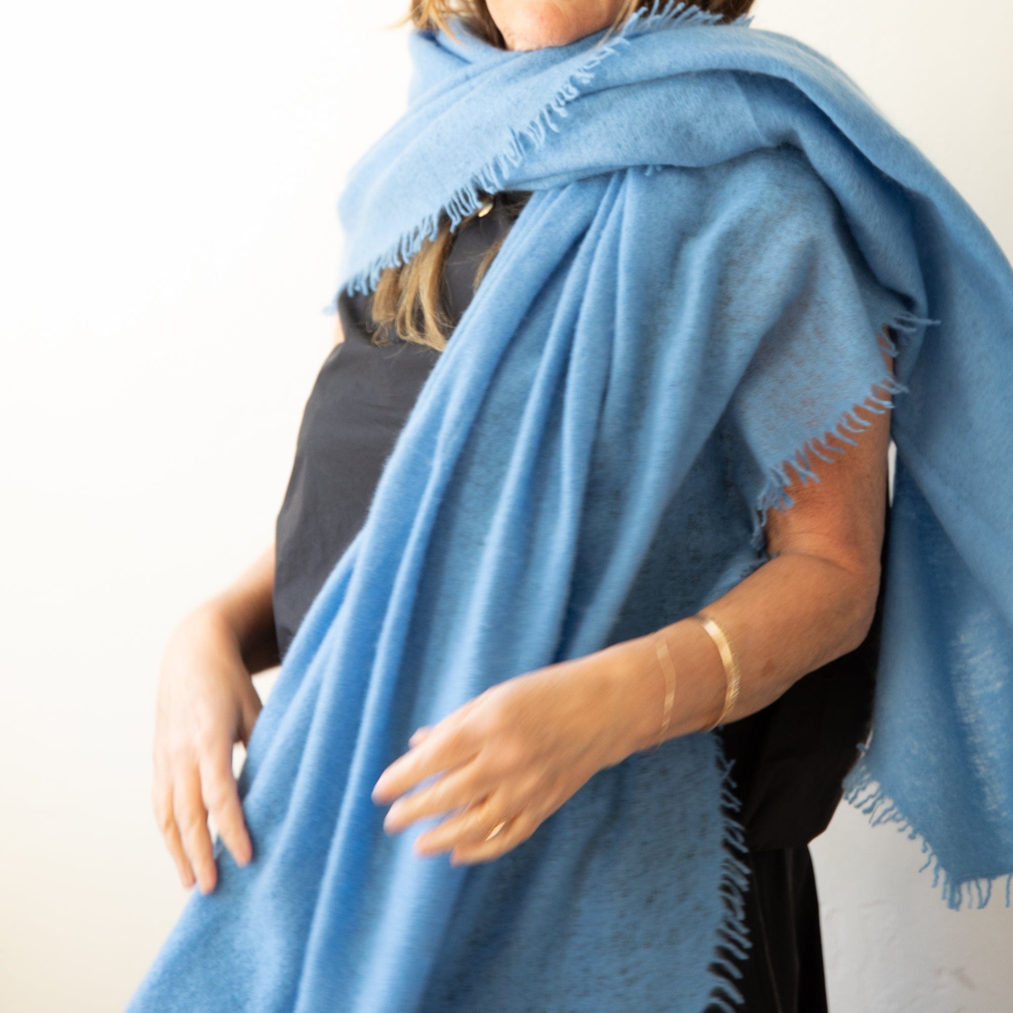 Organic John Patrick Scarves Moonshine Cashmere Felted Scarf by Organic by John Patrick