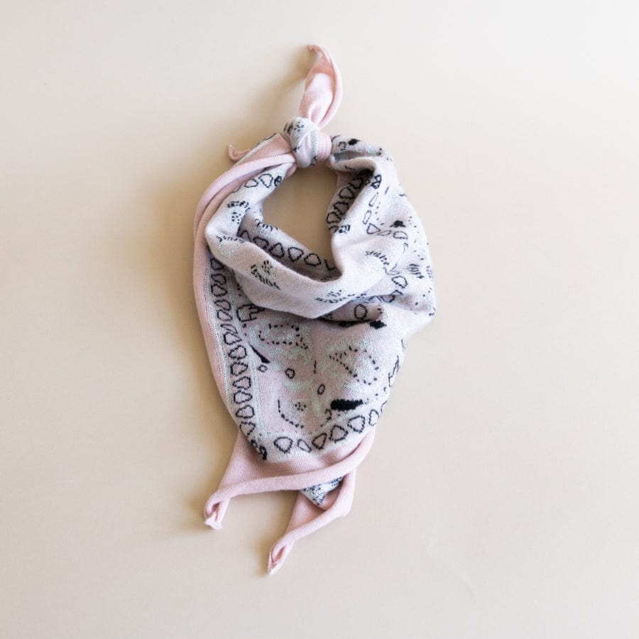 Organic John Patrick Scarves Pale Pink Cashmere Bandana by Organic by John Patrick