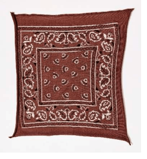 Organic John Patrick Scarves Rust Cashmere Bandana by Organic by John Patrick