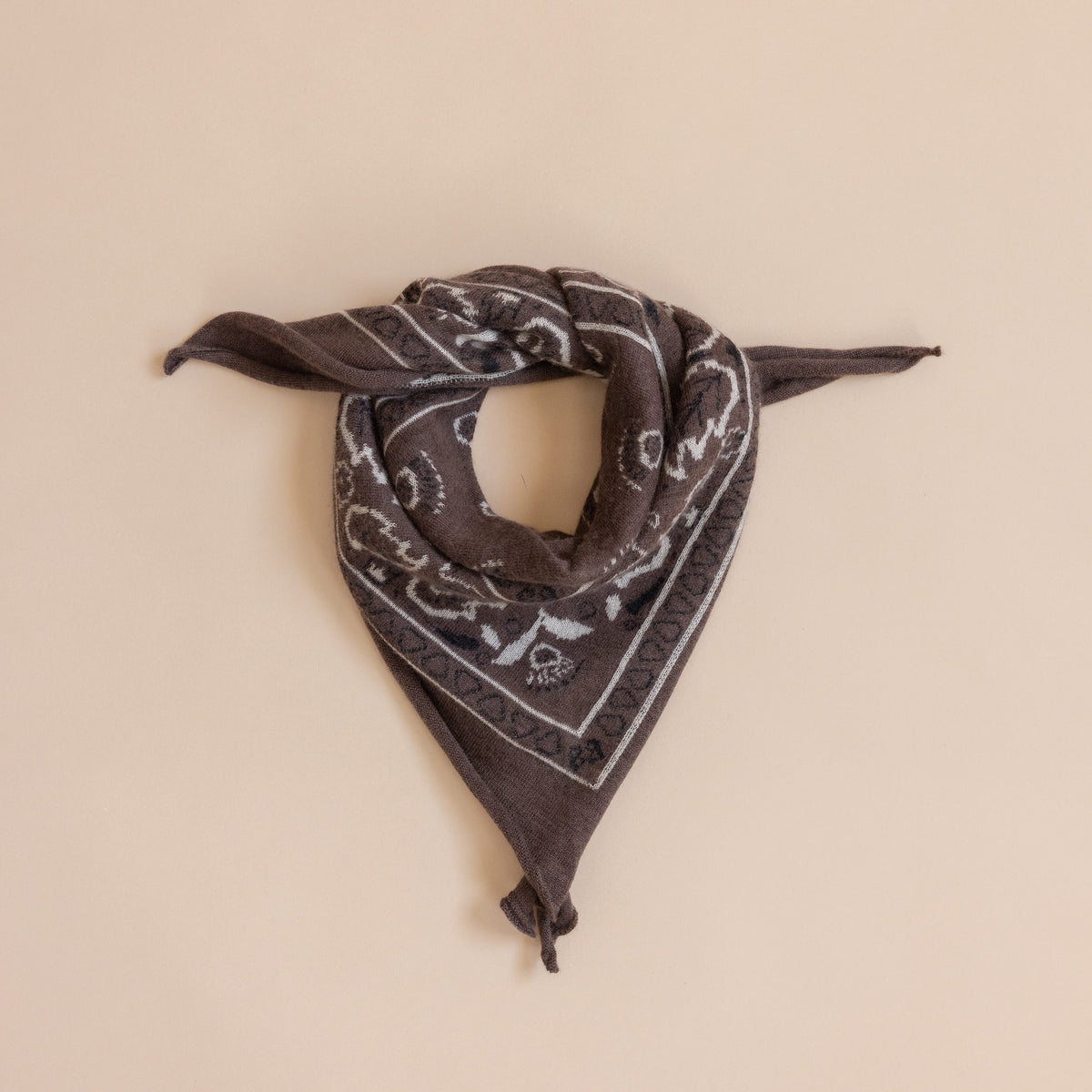 Organic John Patrick Scarves Truffle Cashmere Bandana by Organic John Patrick