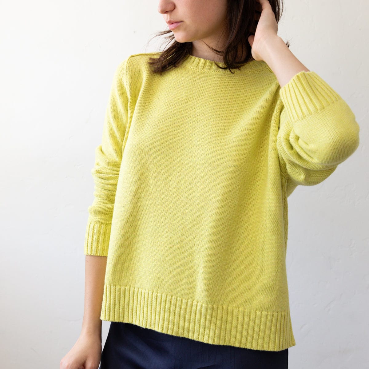 Organic John Patrick Sweaters Cashmere + Cotton Sweater by Organic by John Patrick