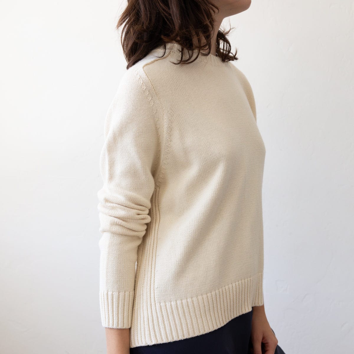 Organic John Patrick Sweaters Cashmere + Cotton Sweater by Organic by John Patrick