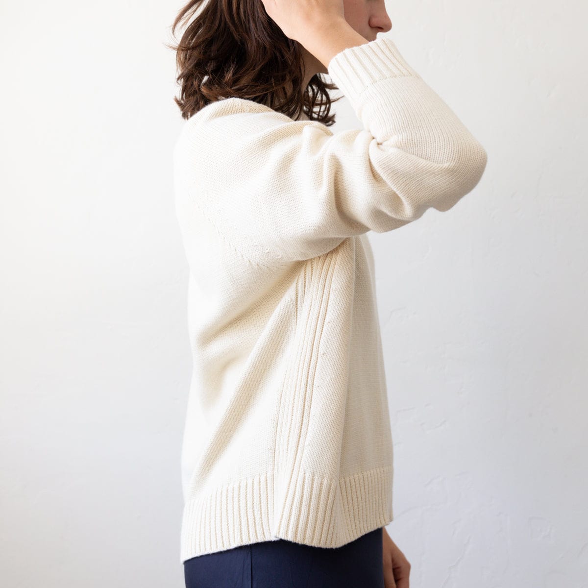 Organic John Patrick Sweaters Cashmere + Cotton Sweater by Organic by John Patrick