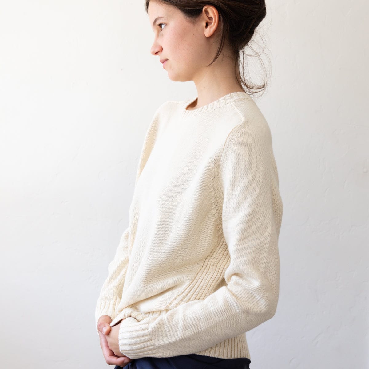 Organic John Patrick Sweaters Cashmere + Cotton Sweater by Organic by John Patrick