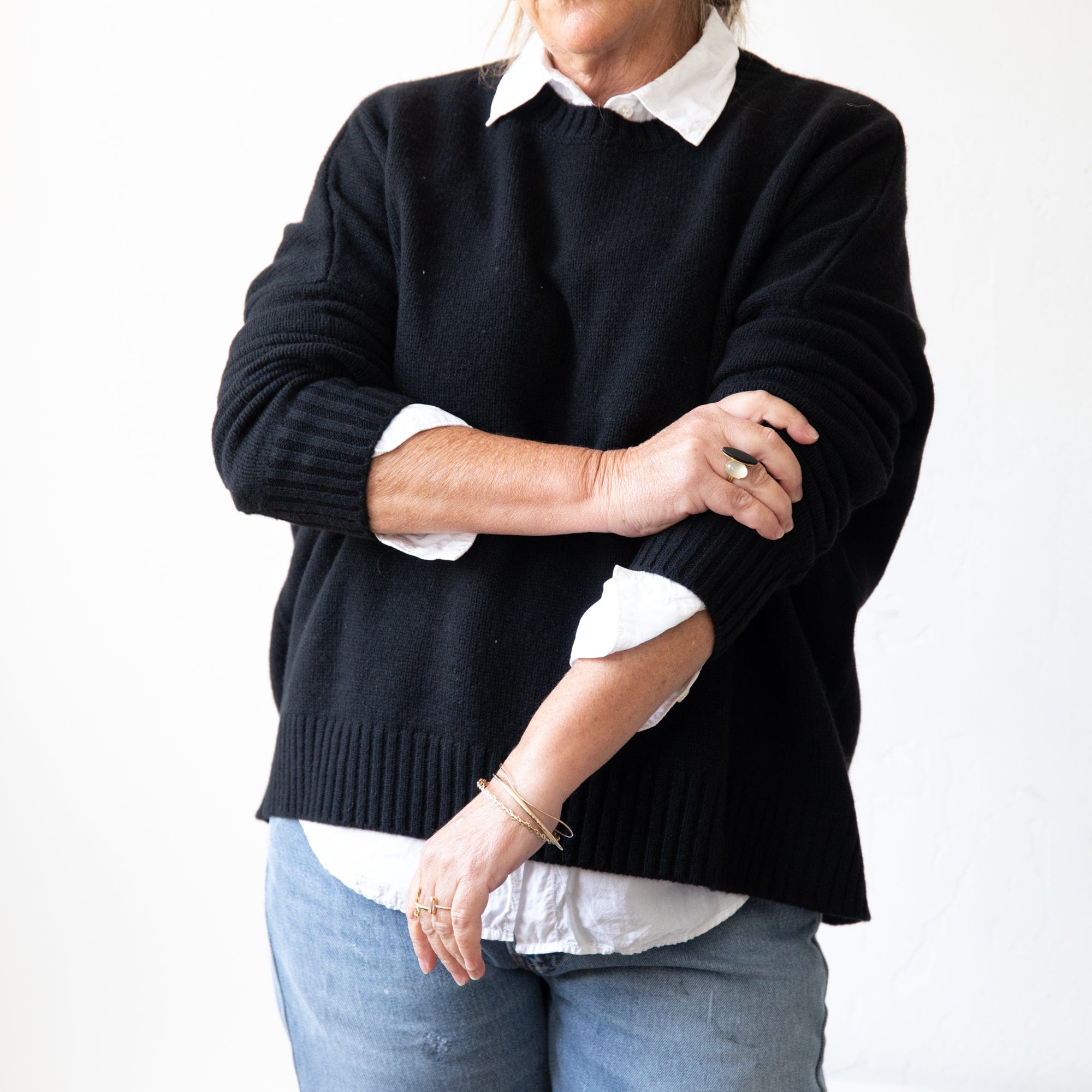 Organic John Patrick Sweaters Cashmere Wide Pullover by Organic John Patrick