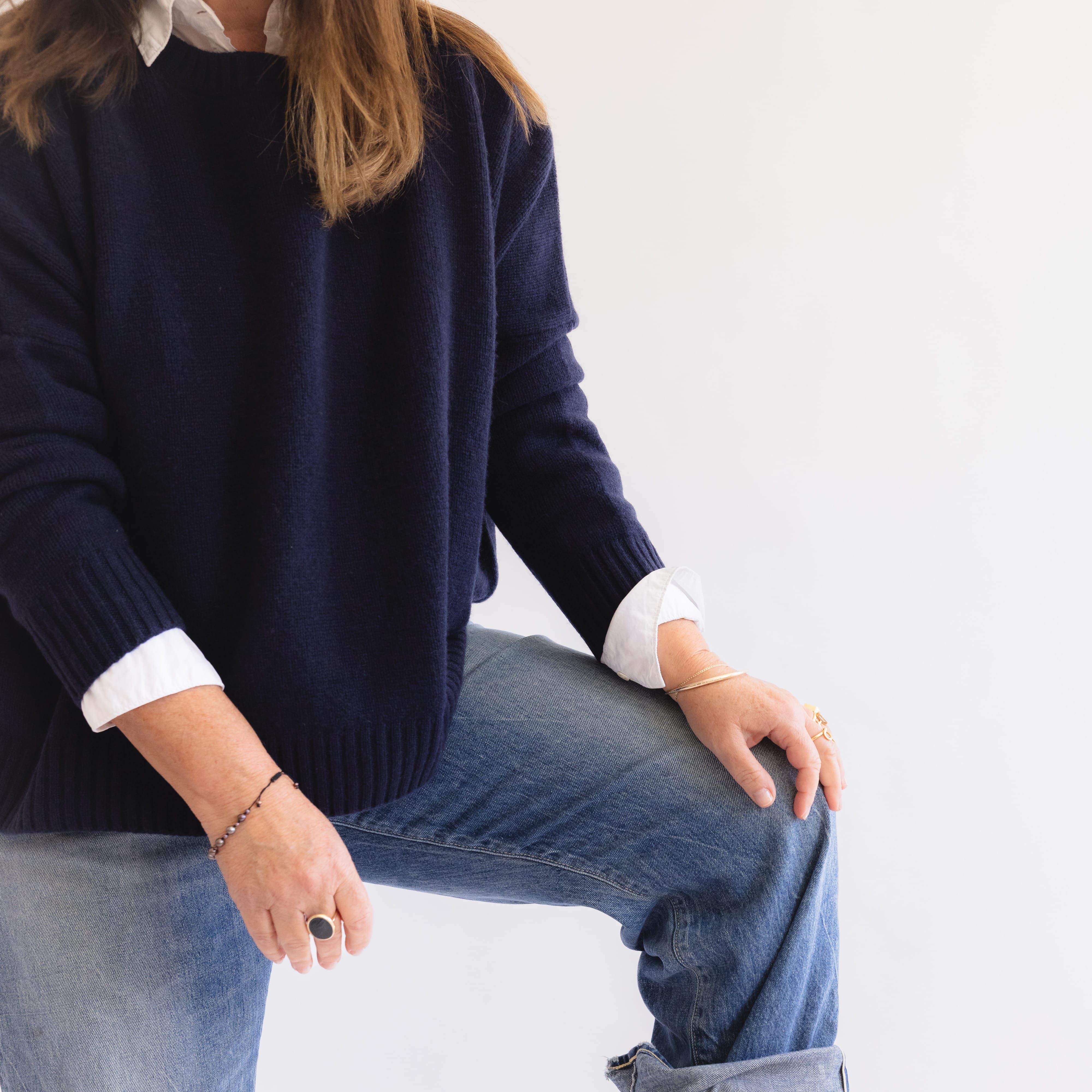 Organic John Patrick Sweaters Cashmere Wide Pullover by Organic John Patrick