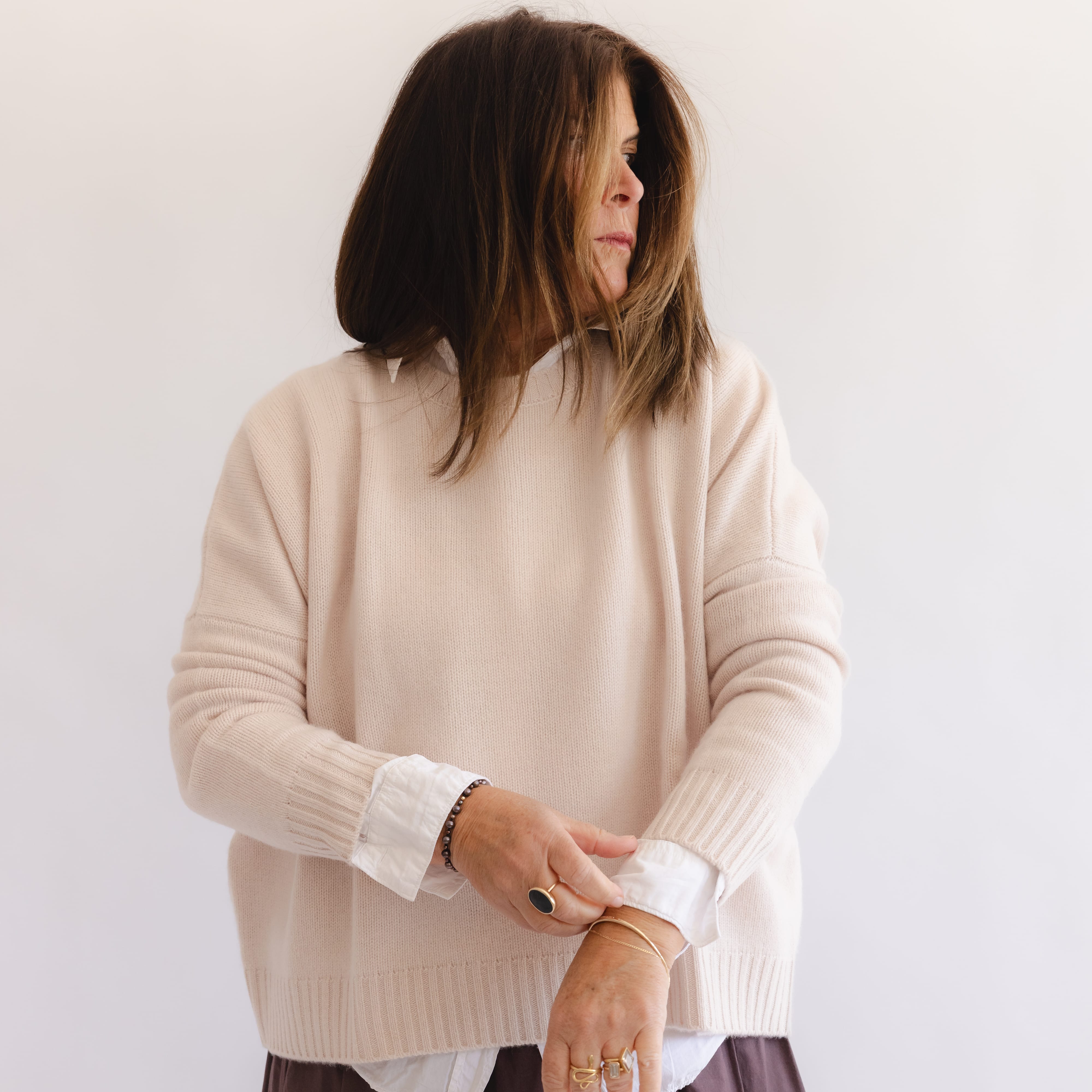 Organic John Patrick Sweaters Cashmere Wide Pullover by Organic John Patrick