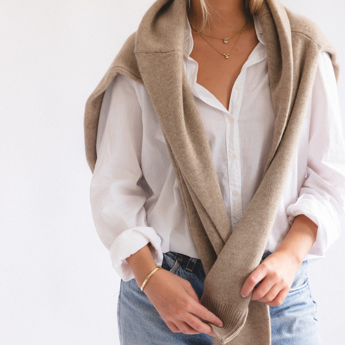 Organic John Patrick Sweaters Cashmere Wide Pullover by Organic John Patrick