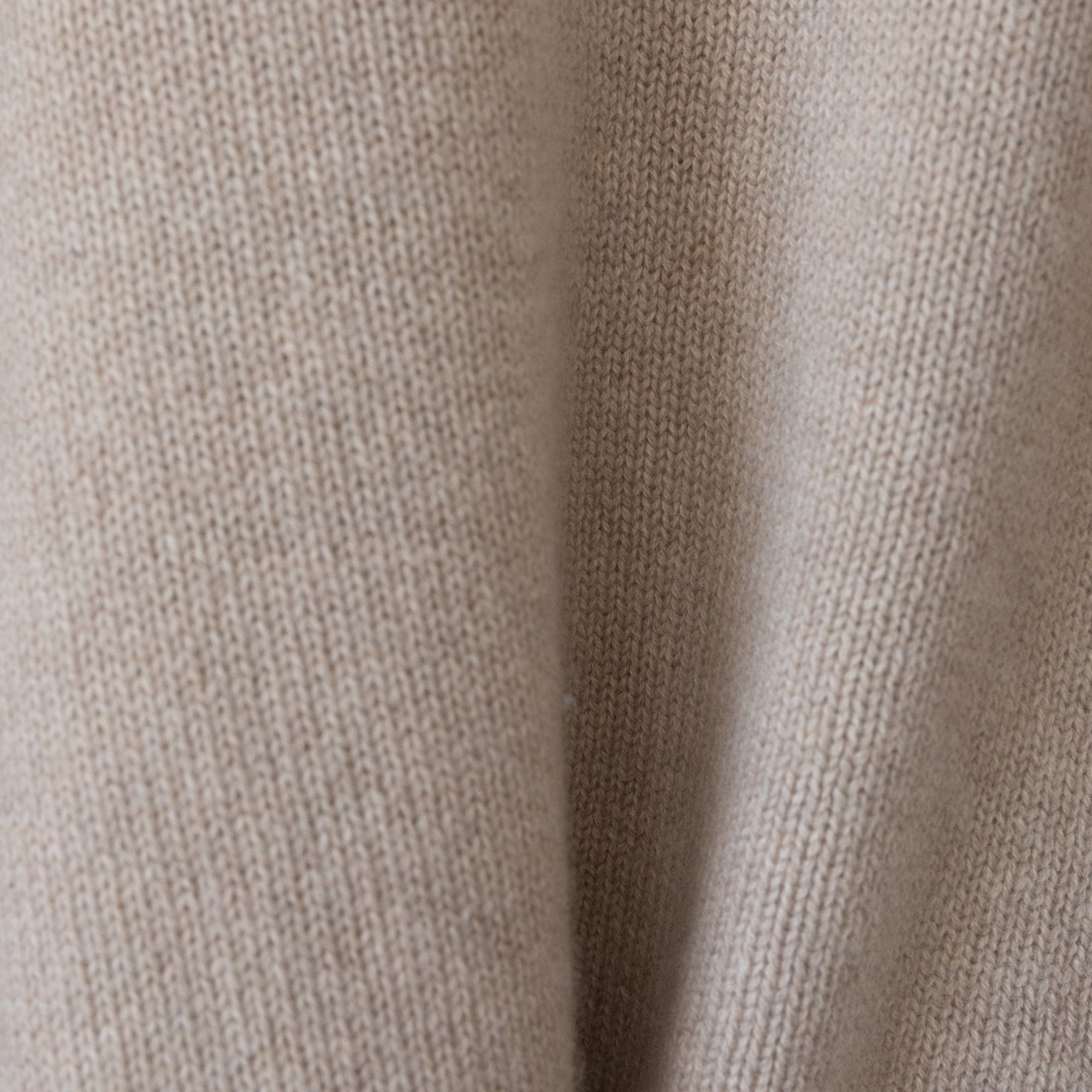 Organic John Patrick Sweaters Cashmere Wide Pullover by Organic John Patrick in Beige Melange