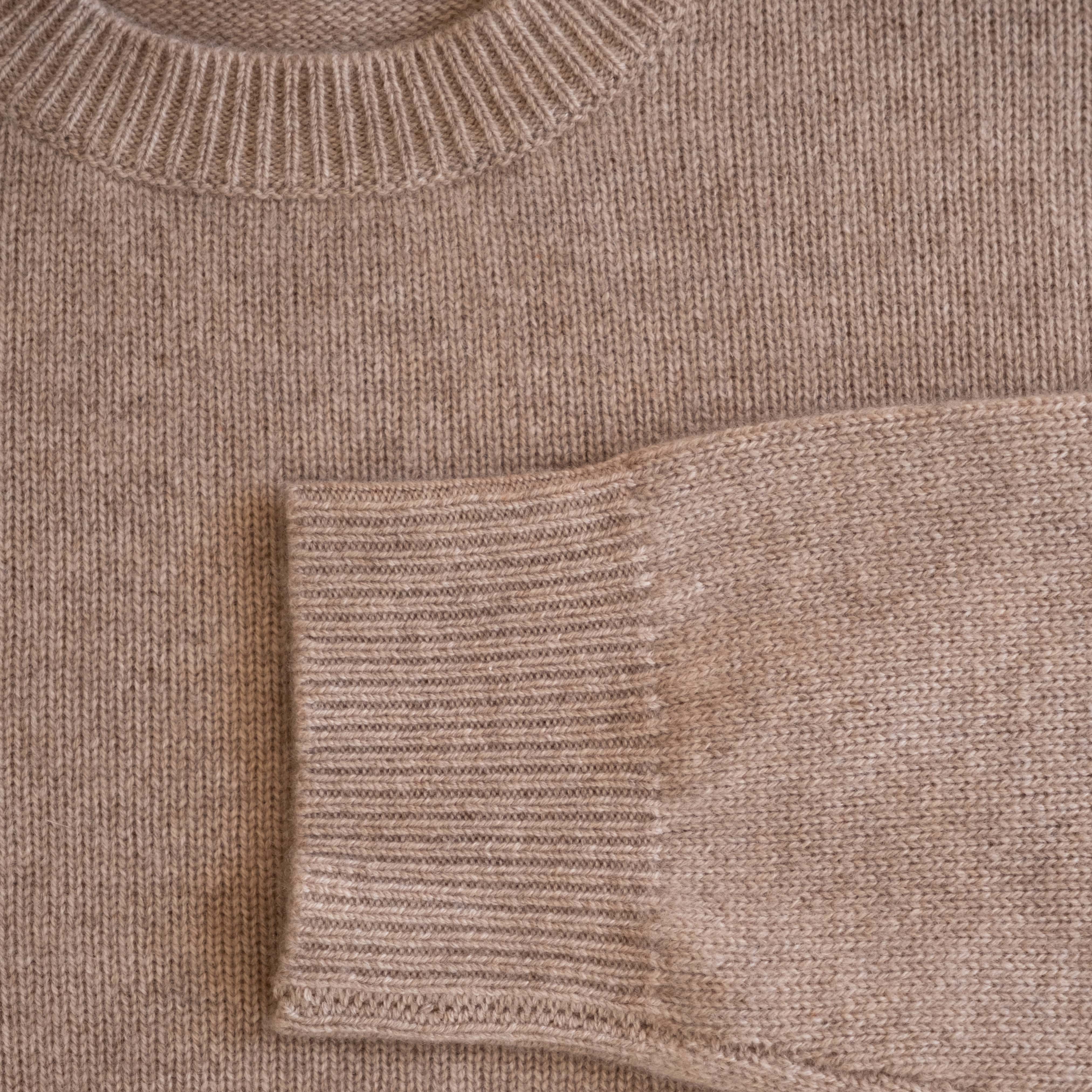 Organic John Patrick Sweaters Eco-Gravel Unisex Cashmere Pullover by Organic John Patrick