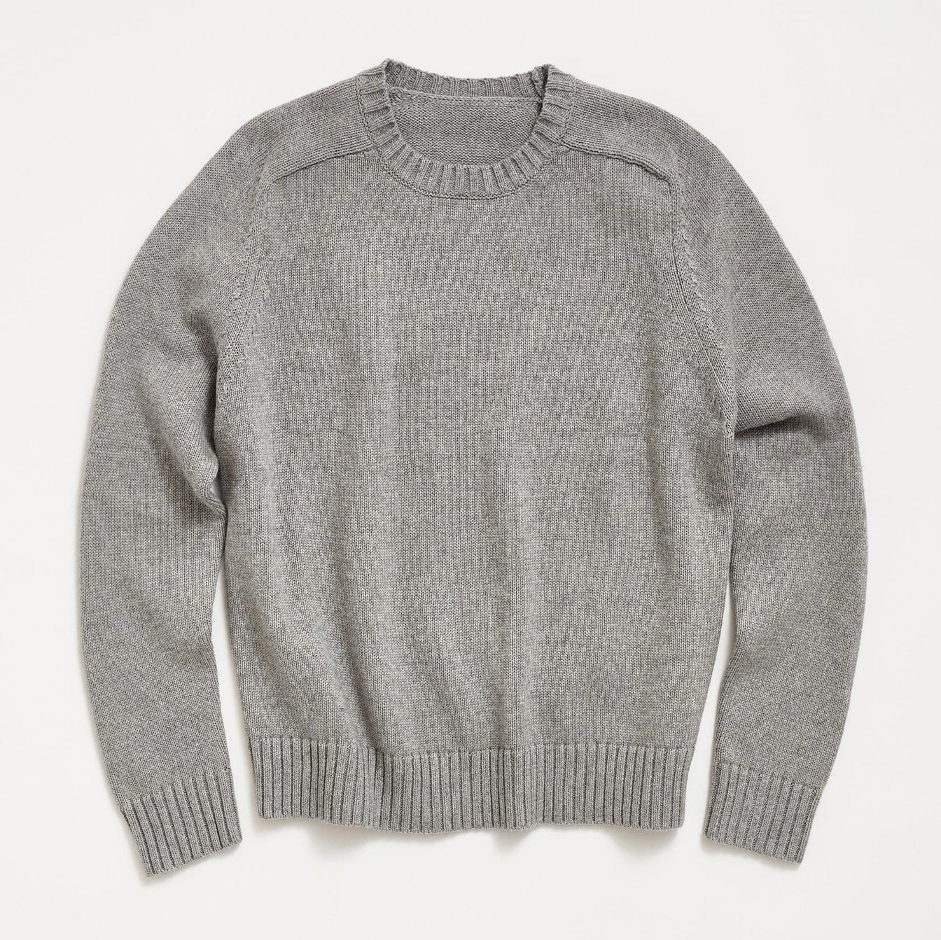 Organic John Patrick Sweaters Flannel / x small Cashmere + Cotton Sweater by Organic by John Patrick