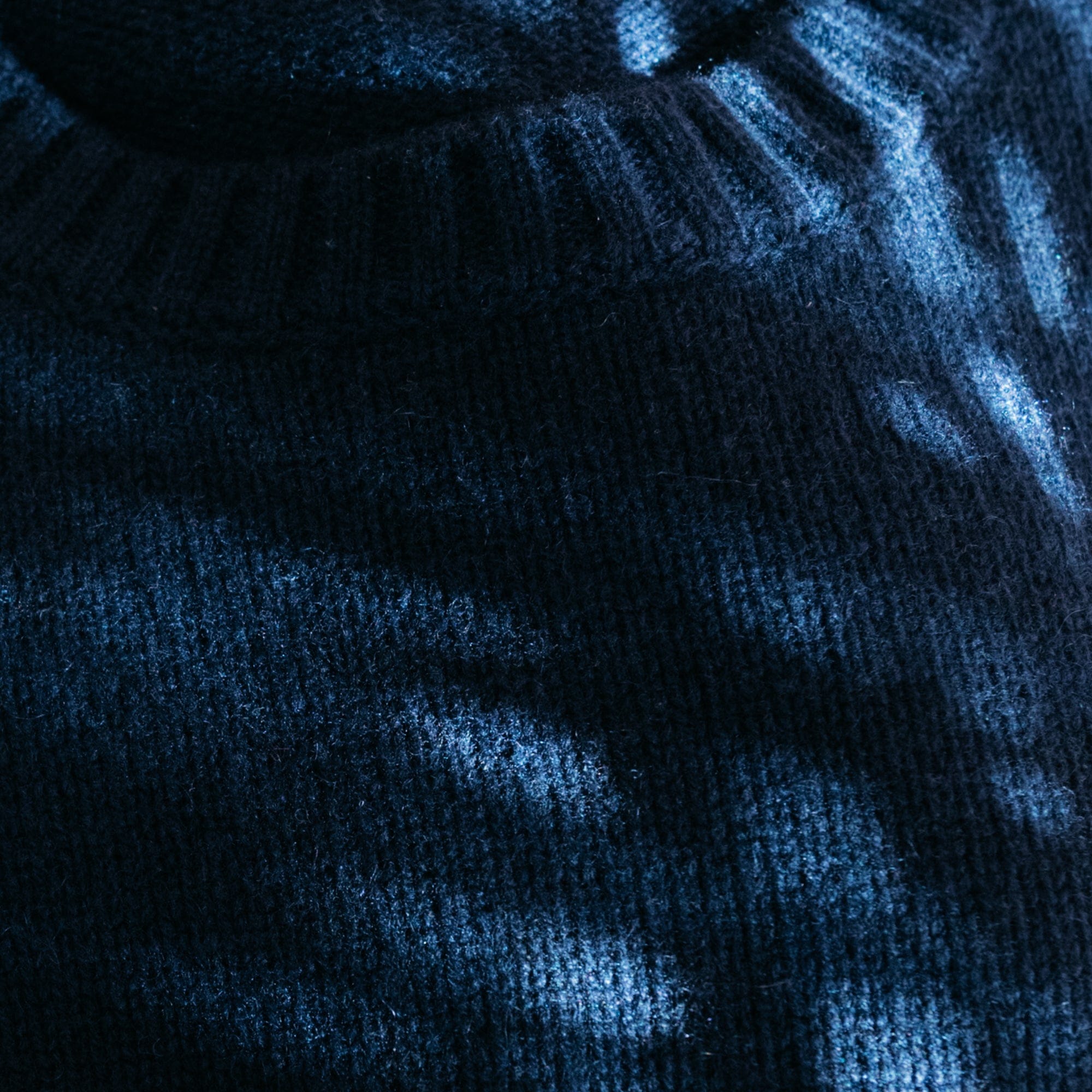 Organic John Patrick Sweaters Midnite / X-Small Cashmere Wide Pullover by Organic John Patrick