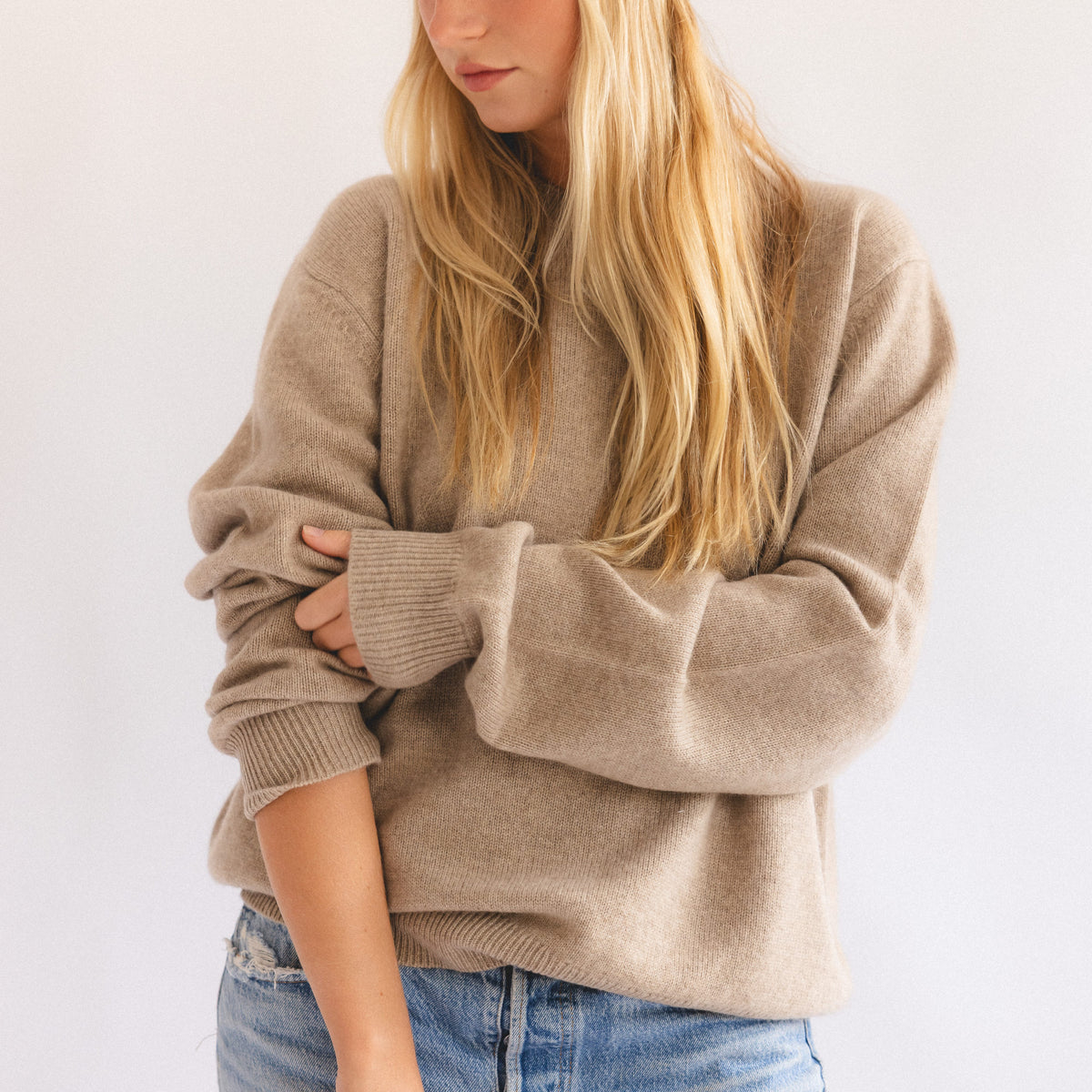 Organic John Patrick Sweaters Oversized Cashmere Pullover by Organic John Patrick