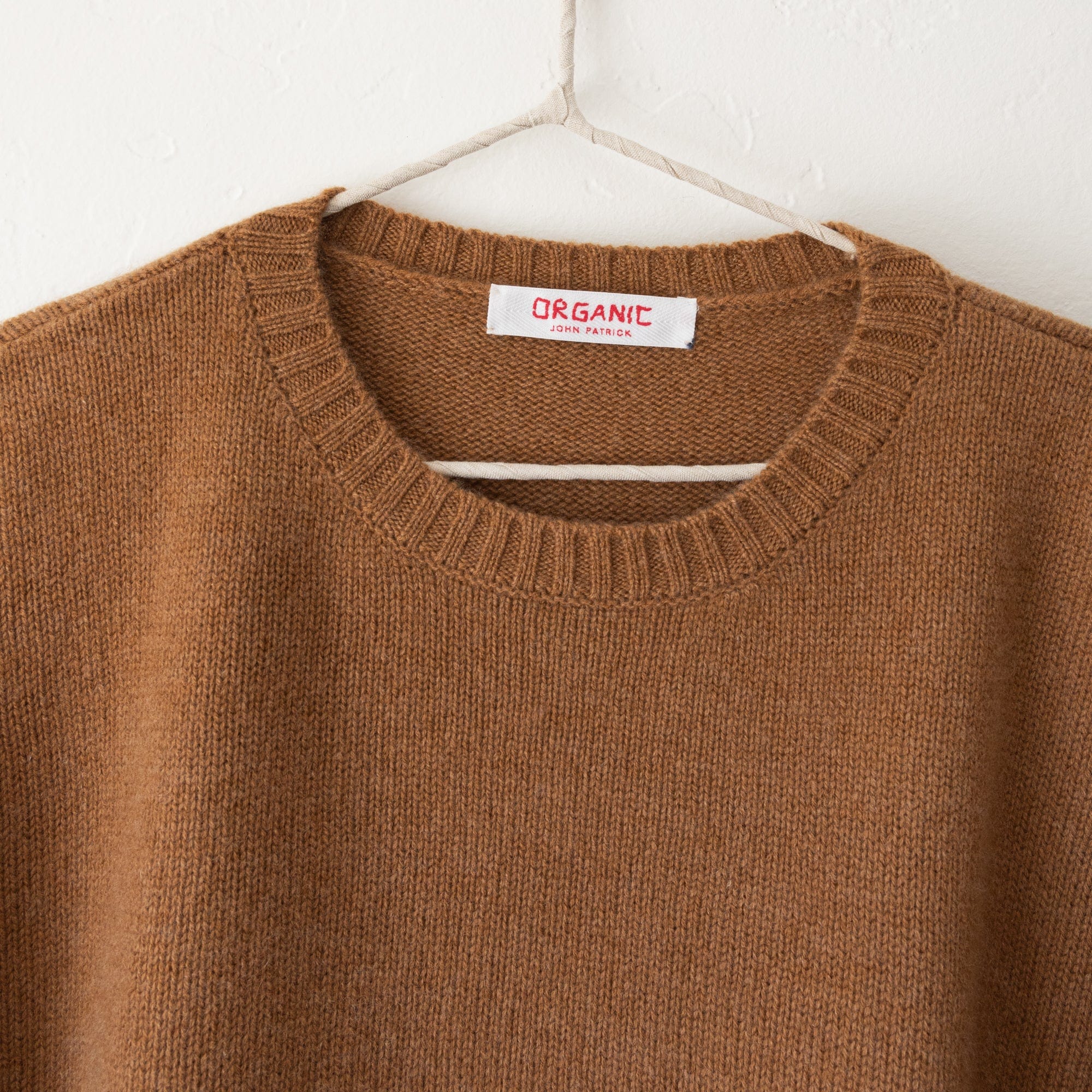 Organic John Patrick Sweaters Vicuna / X-Small Cashmere Wide Pullover by Organic John Patrick