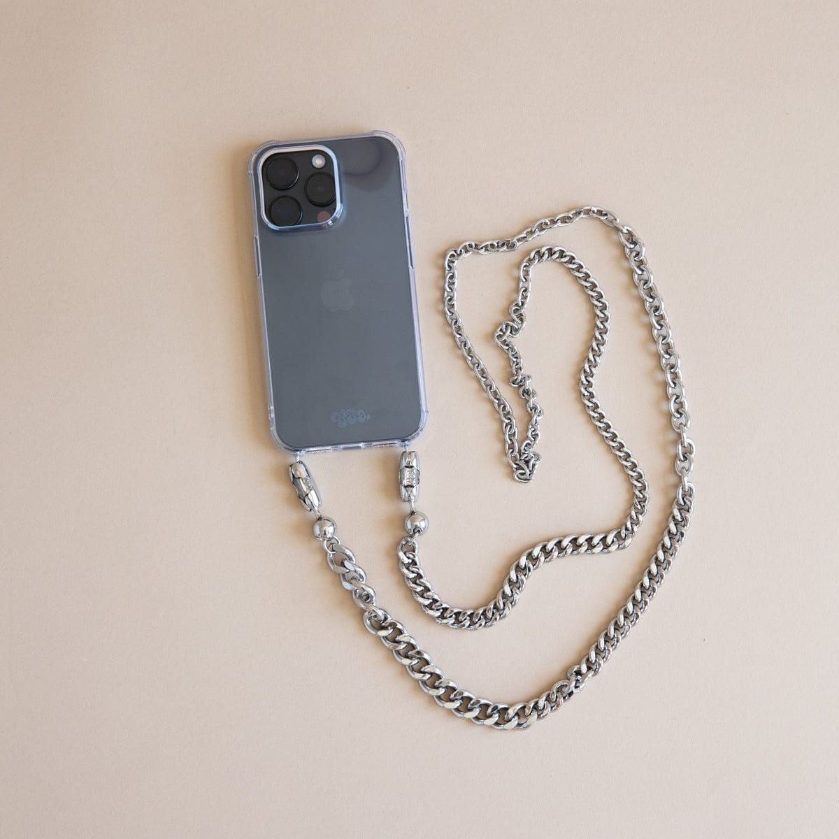 Ossa New York Tech Accessories Crossbody Phone Cord in Mixed Metal