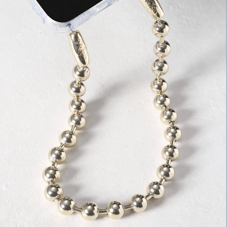 Ossa New York Tech Accessories Wristlet iPhone Cord in Ballchain by Ossa