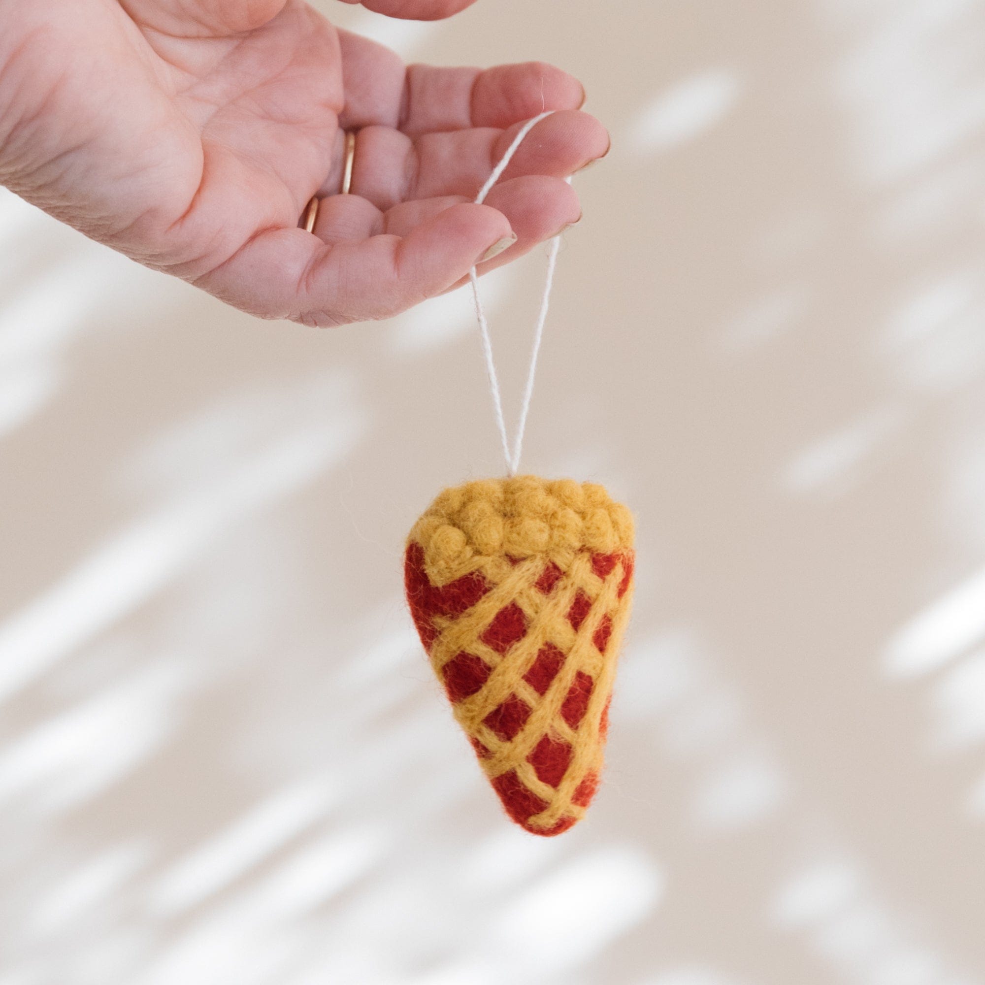Cherry Pie Slice Ornament