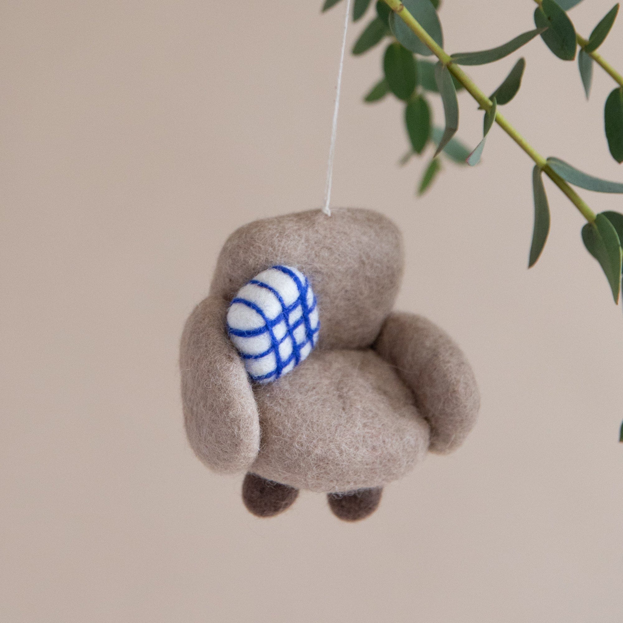 PetitFelts Seasonal Felted Chair Ornament