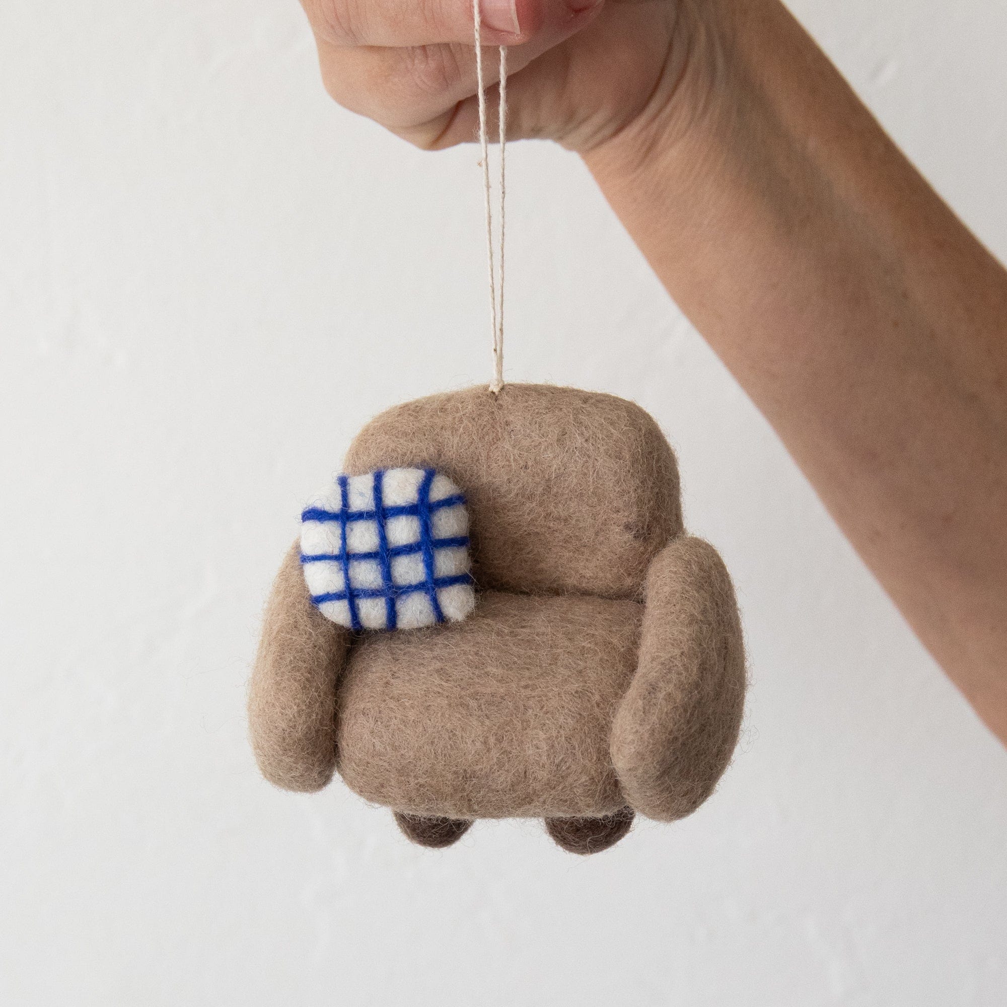 PetitFelts Seasonal Felted Chair Ornament