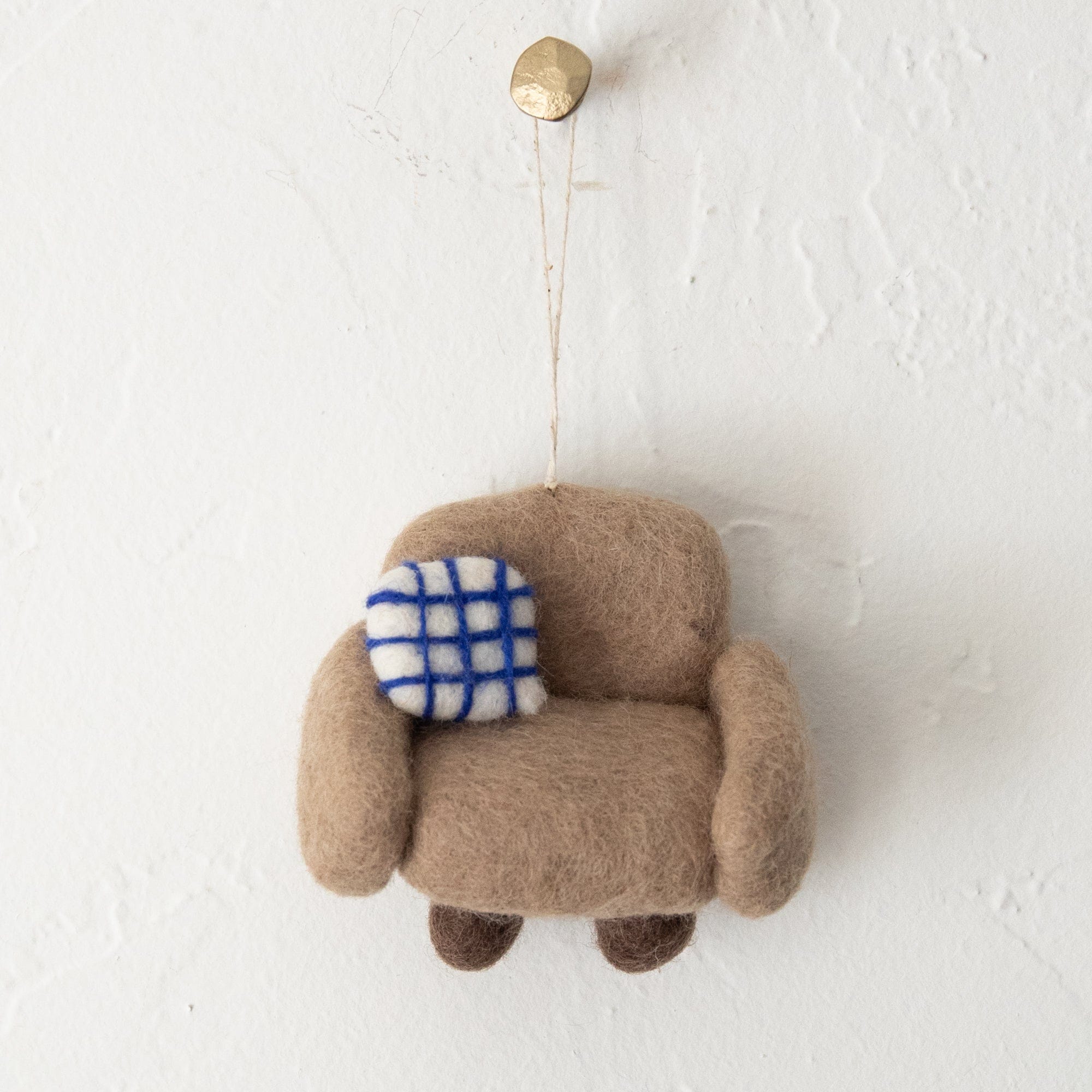 PetitFelts Seasonal Felted Chair Ornament