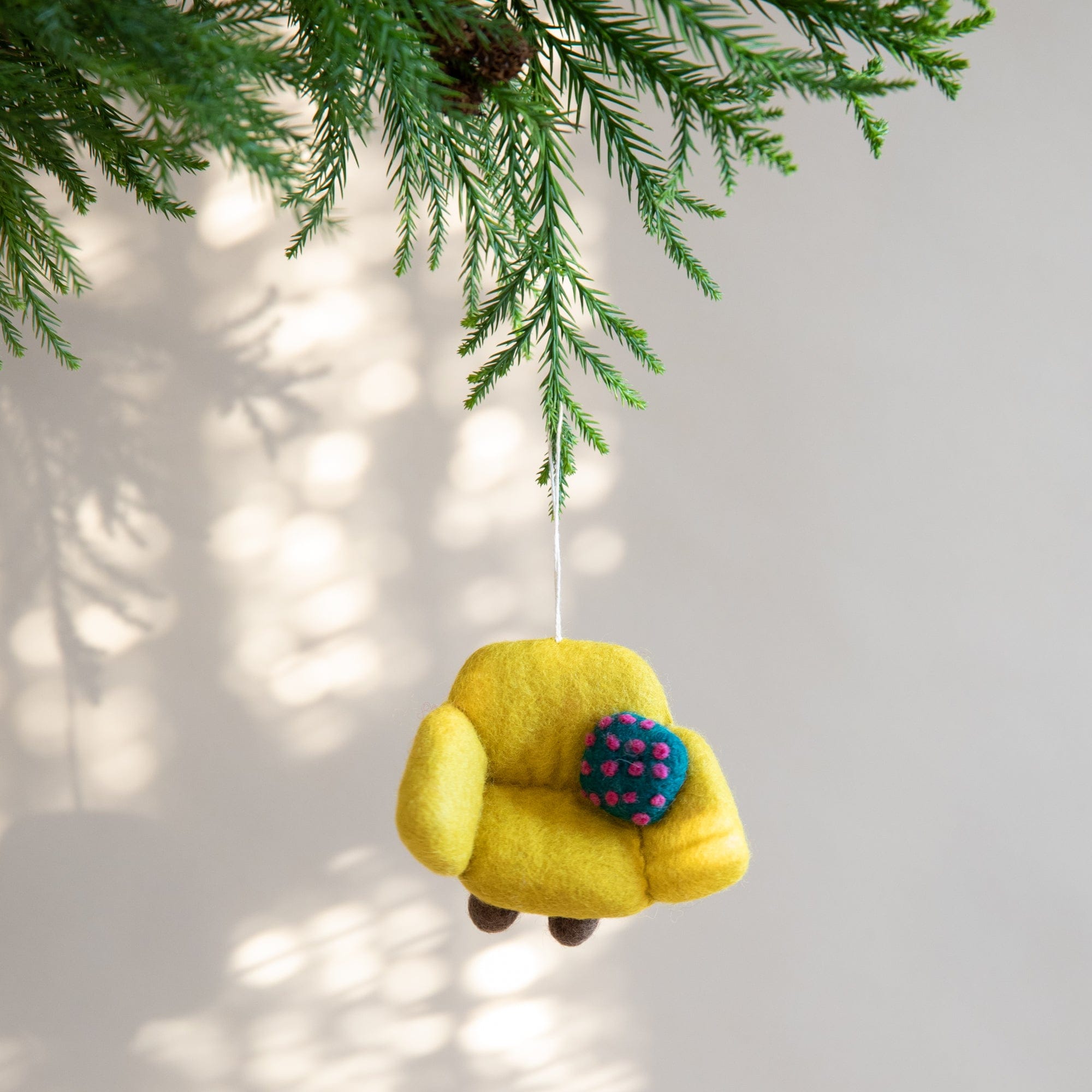 PetitFelts Seasonal Felted Chair Ornament