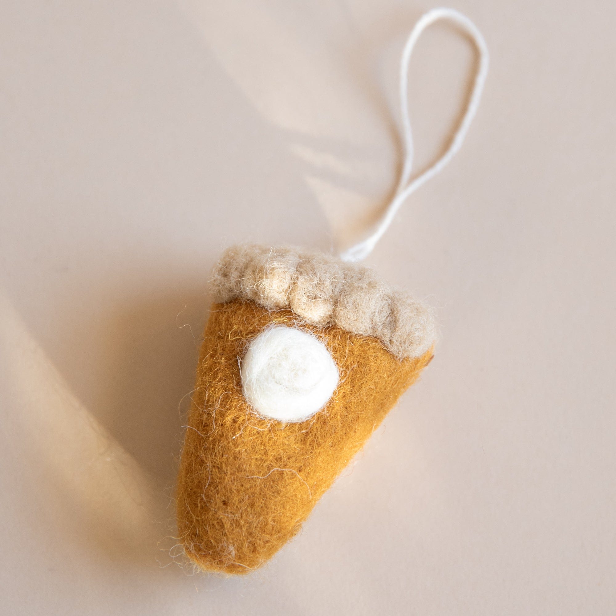 PetitFelts Seasonal Pumpkin Pie Ornament
