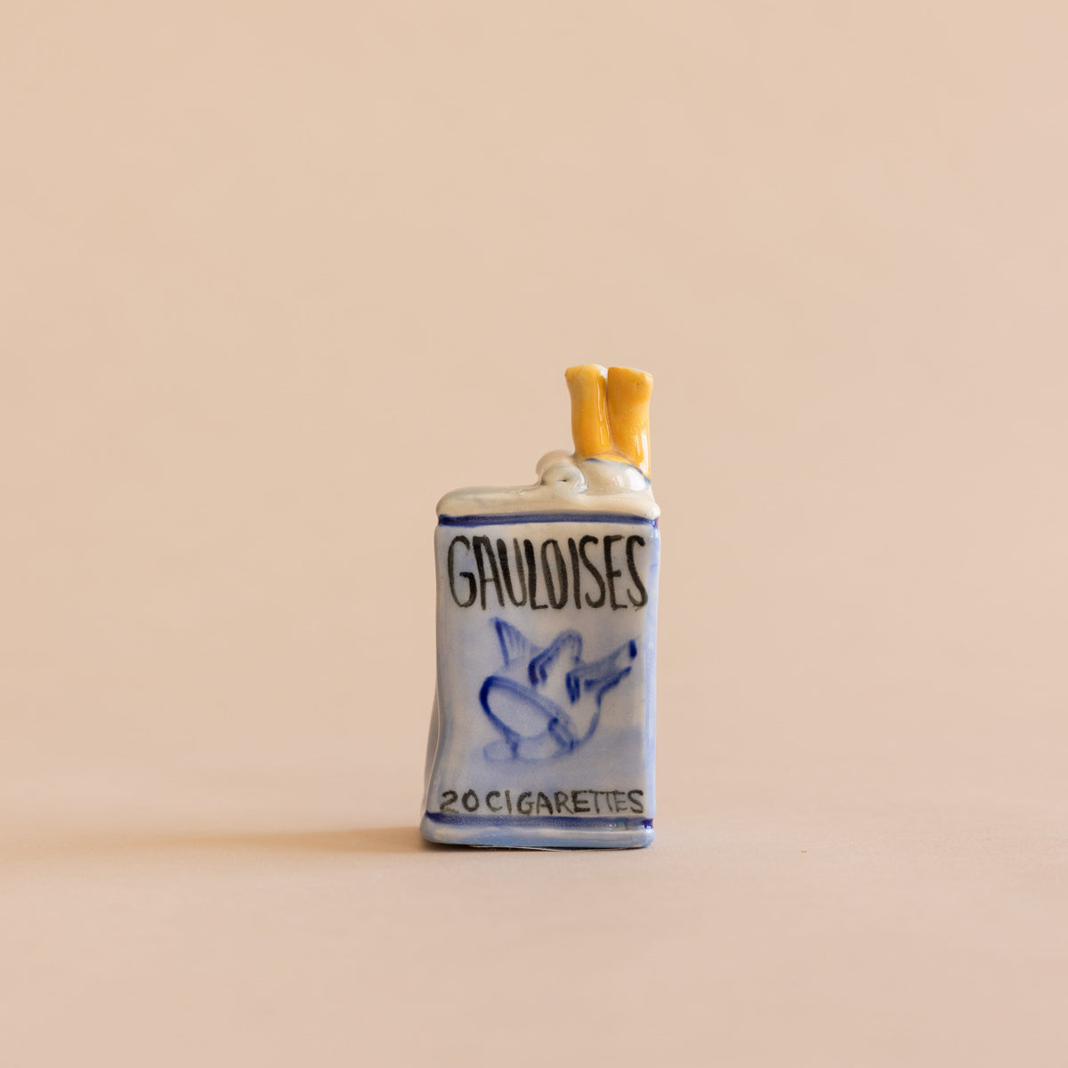 Pot Lady Objects Gauloises Ceramic Cigarettes