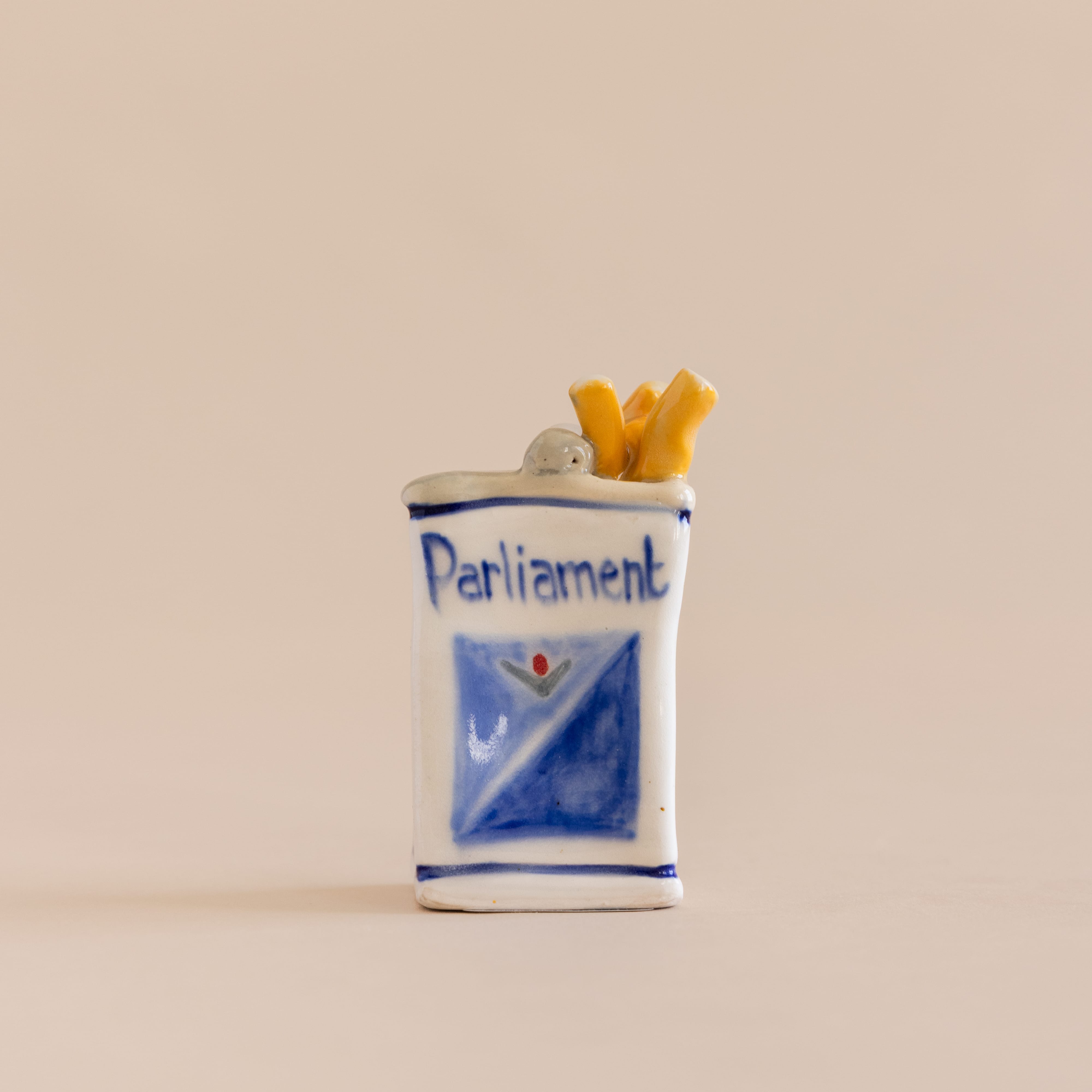 Pot Lady Objects Parliaments Ceramic Cigarettes